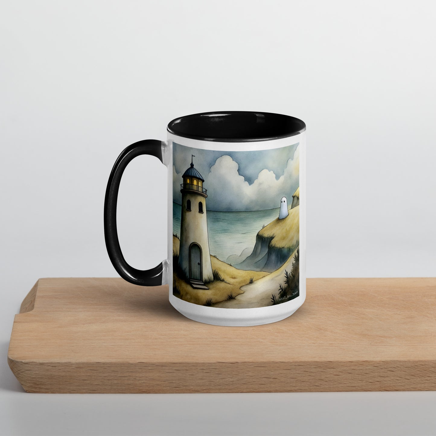 Lighthouse Mug with Color Inside