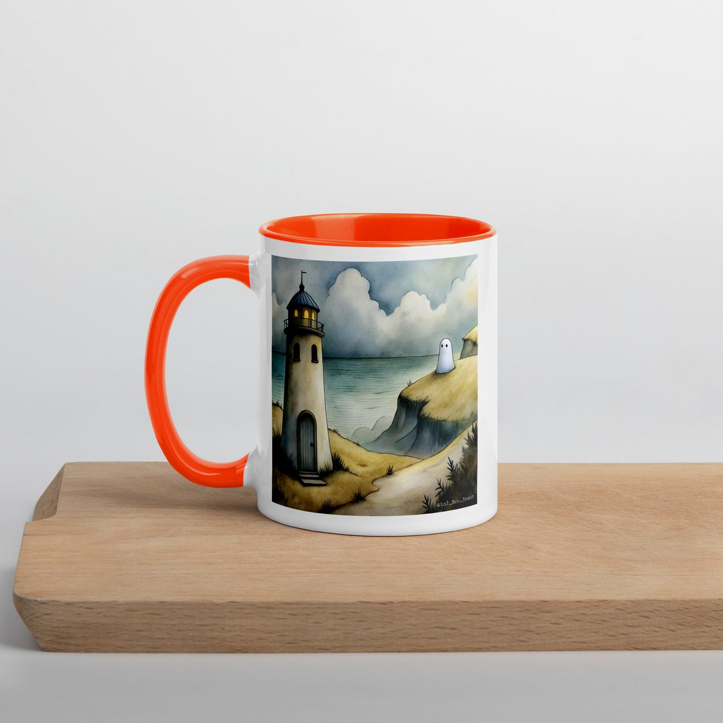 Lighthouse Mug with Color Inside