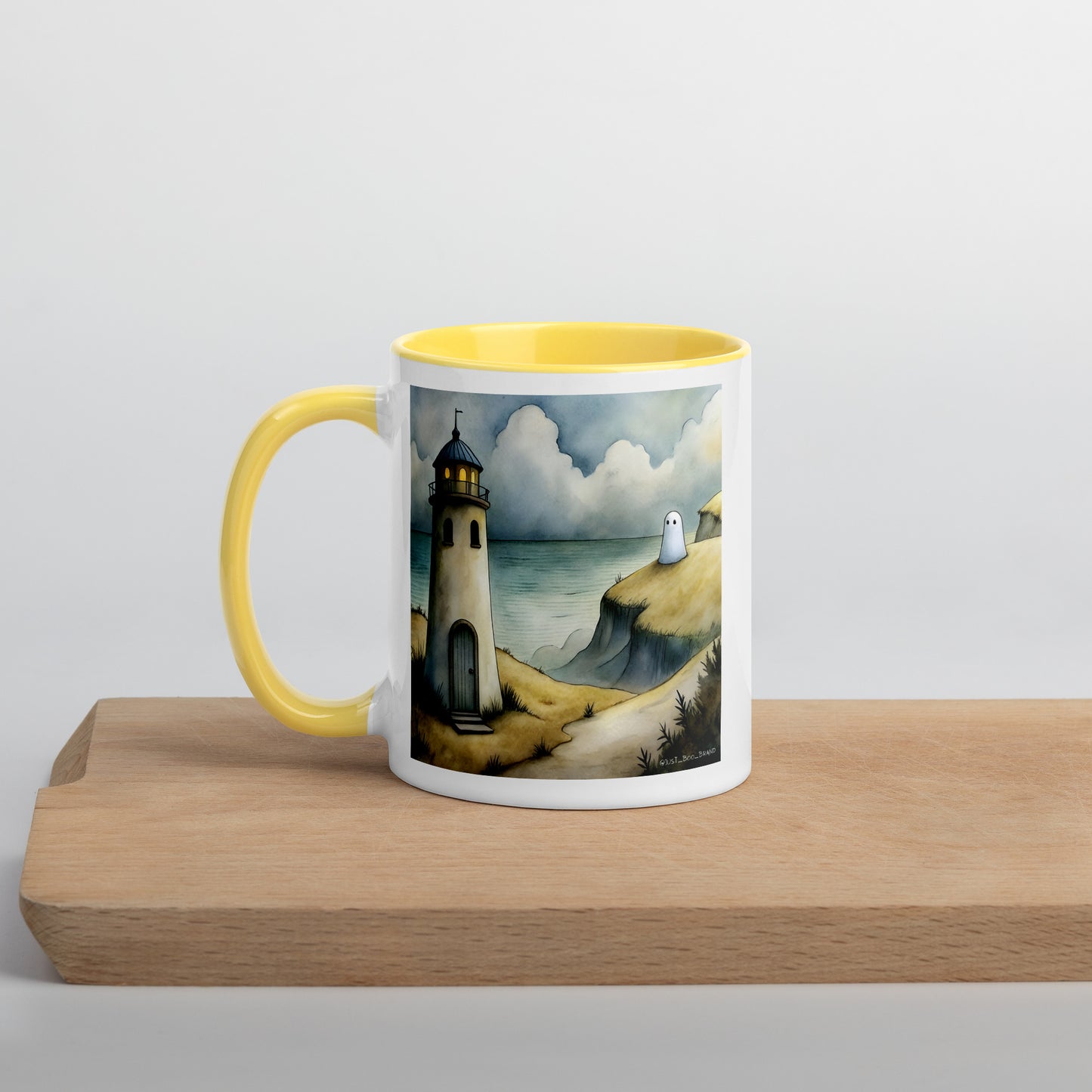 Lighthouse Mug with Color Inside