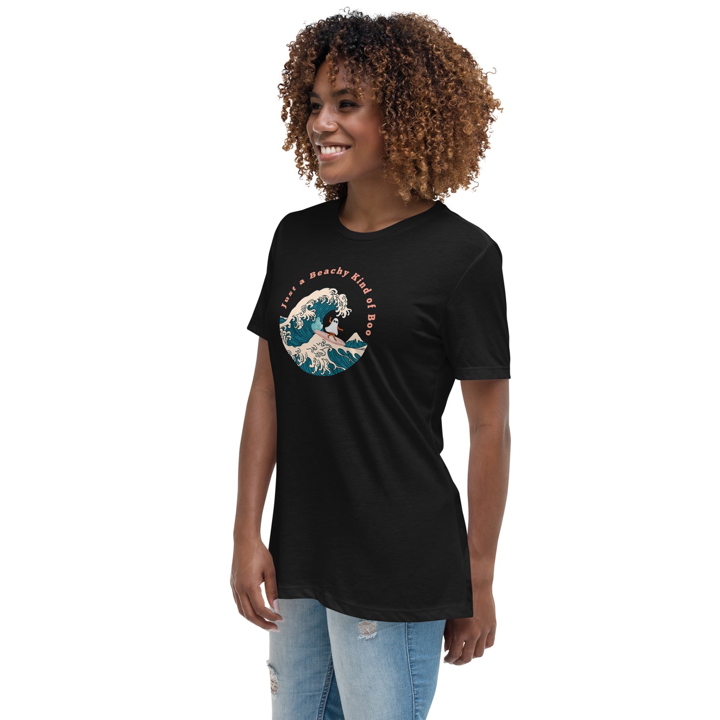 Beachy Boo Women's Relaxed T-Shirt