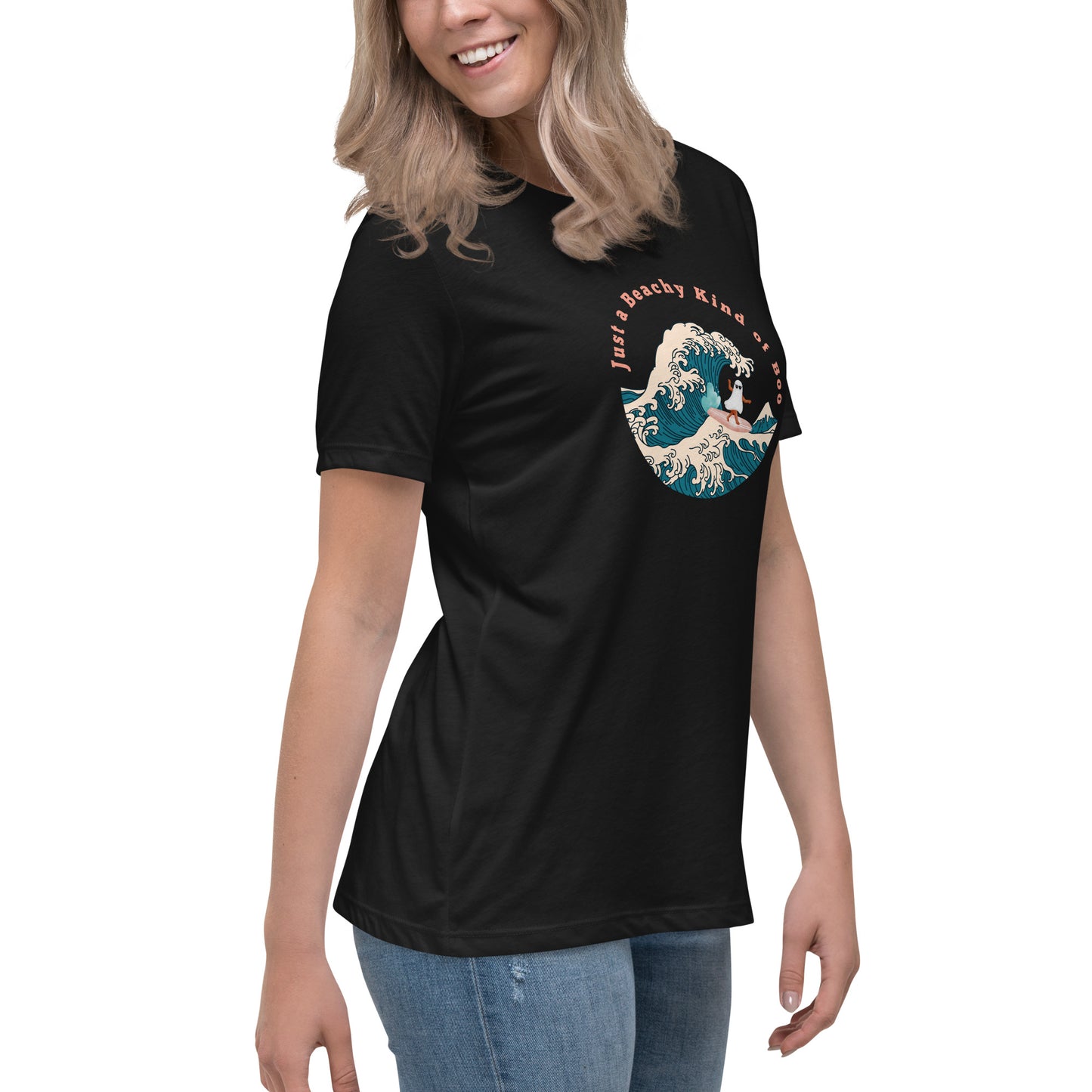 Beachy Boo Women's Relaxed T-Shirt