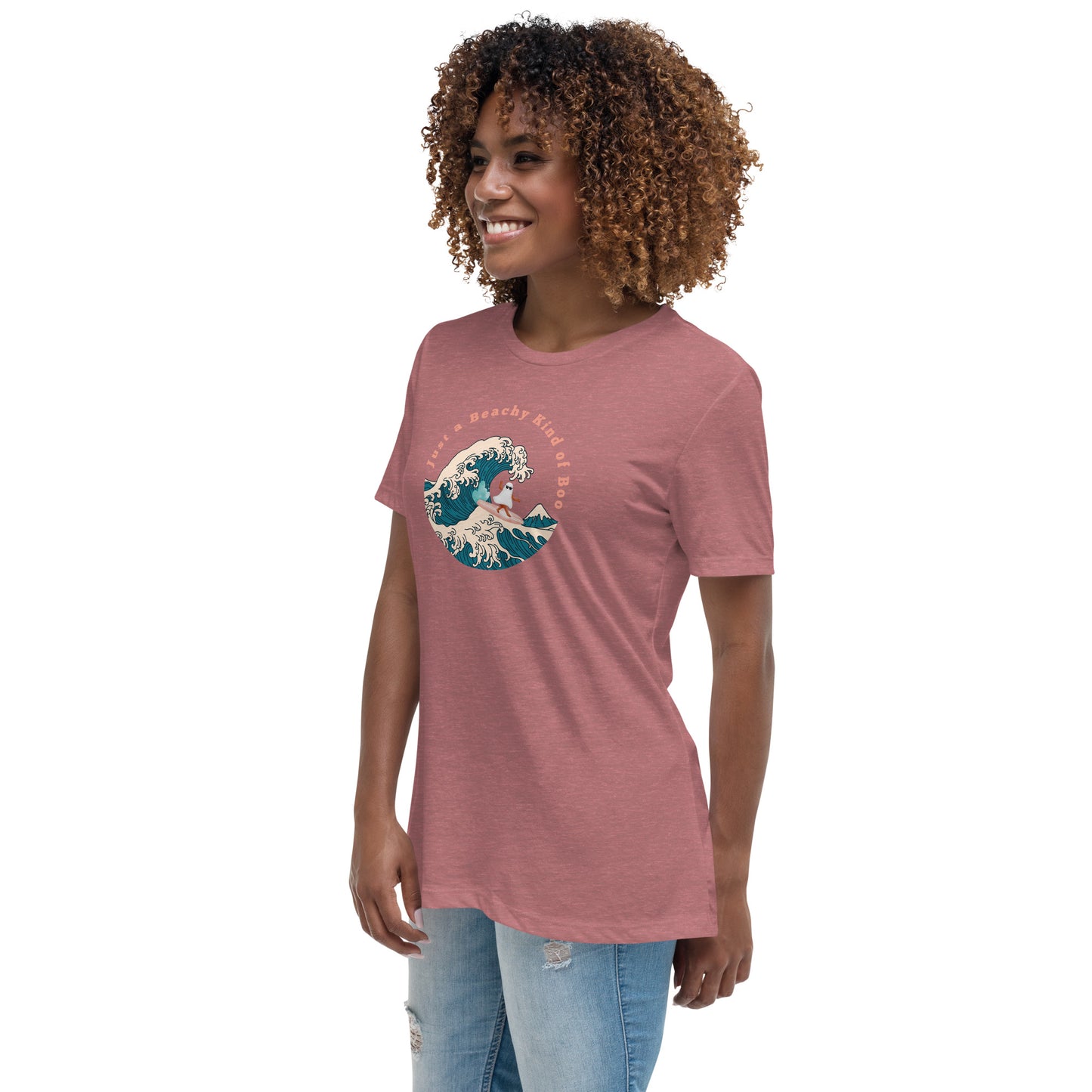 Beachy Boo Women's Relaxed T-Shirt