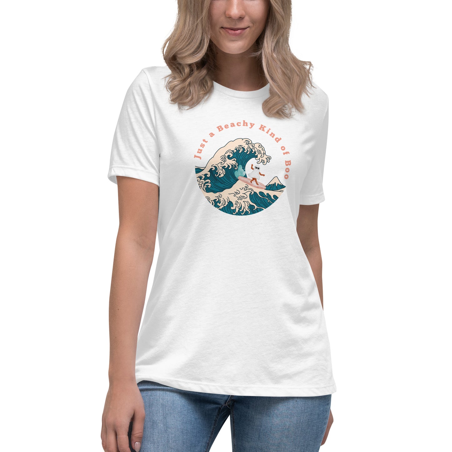 Beachy Boo Women's Relaxed T-Shirt