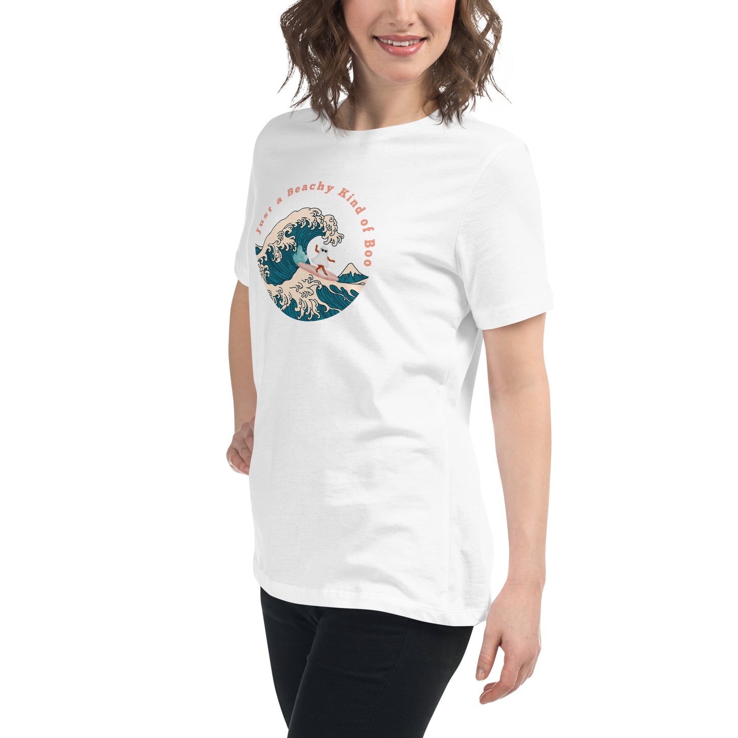 Beachy Boo Women's Relaxed T-Shirt