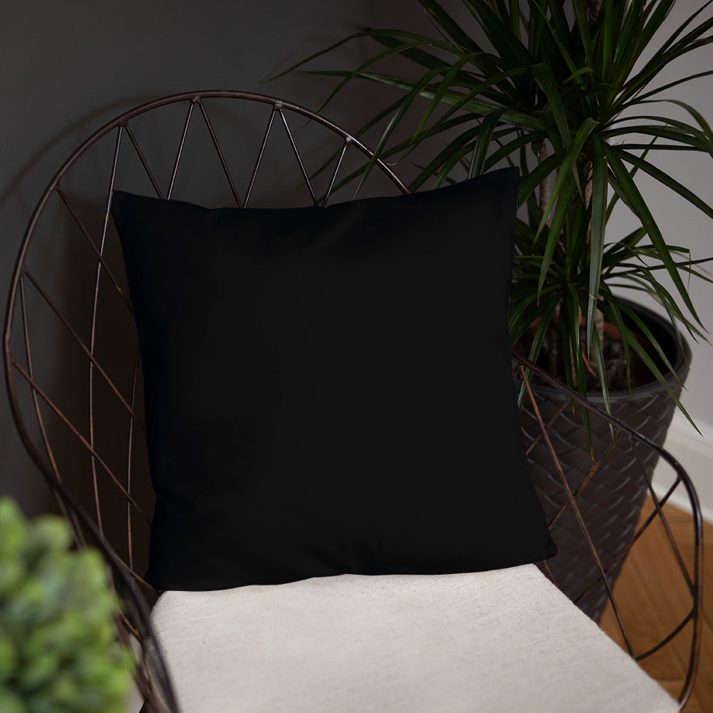 Clover Boo (black) Basic Pillow