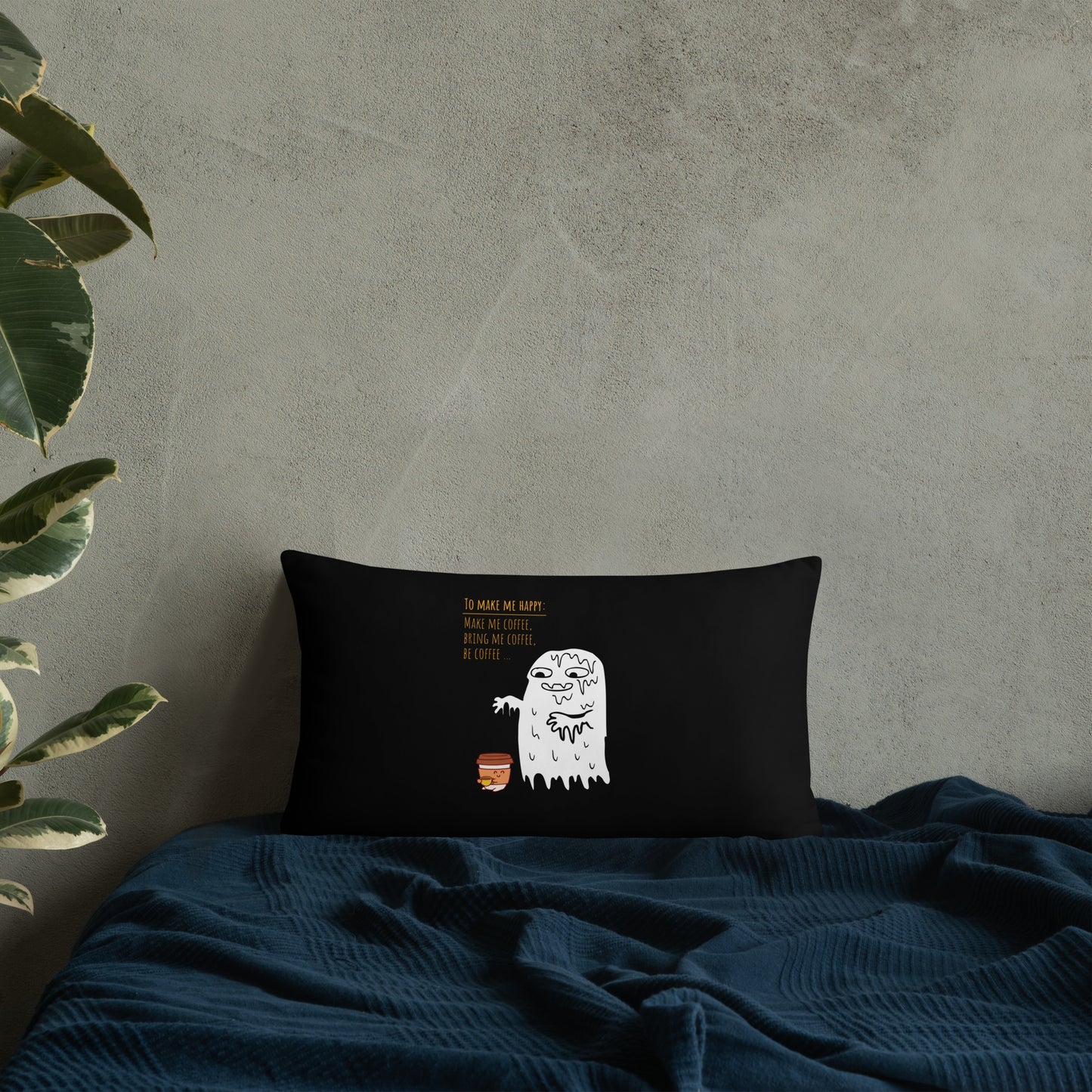 Be Coffee Basic Pillow