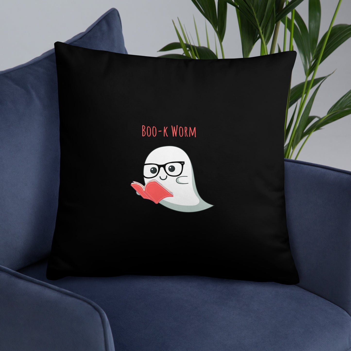 Book worm Basic Pillow