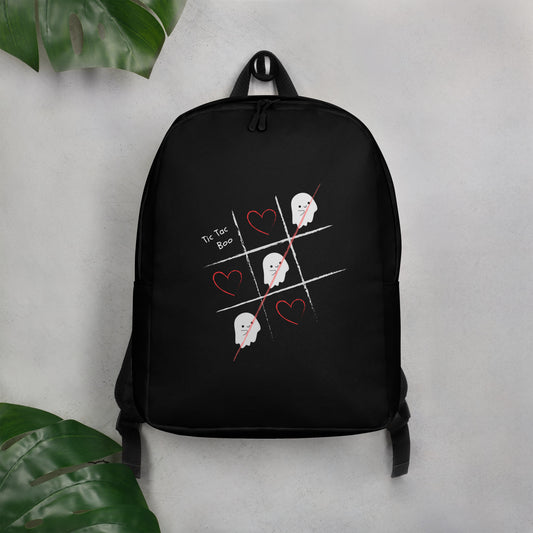 Tic-Tac-Boo Minimalist Backpack