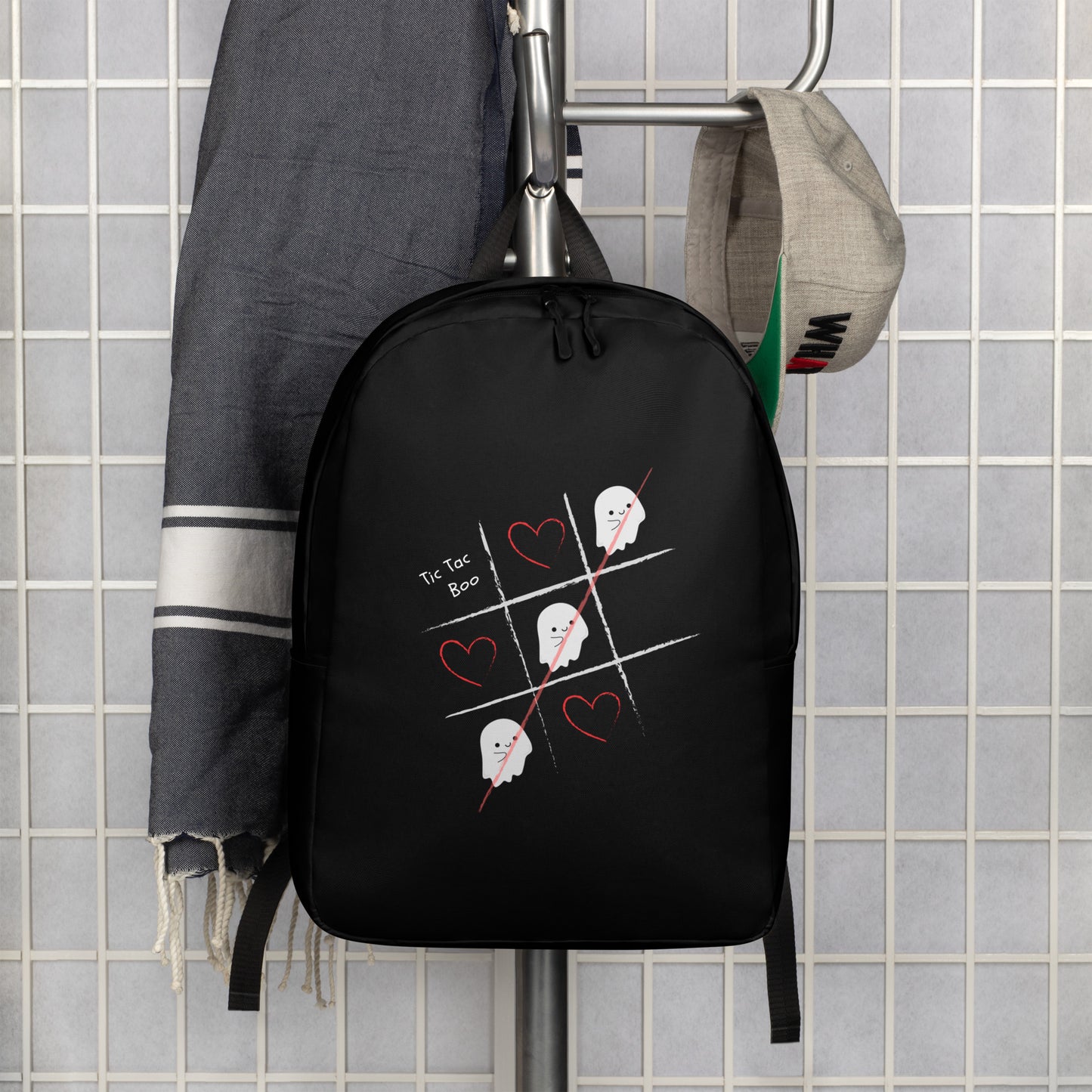 Tic-Tac-Boo Minimalist Backpack