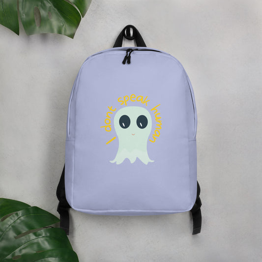 I don't speak human Minimalist Backpack