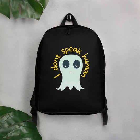 I don't speak human Minimalist Backpack