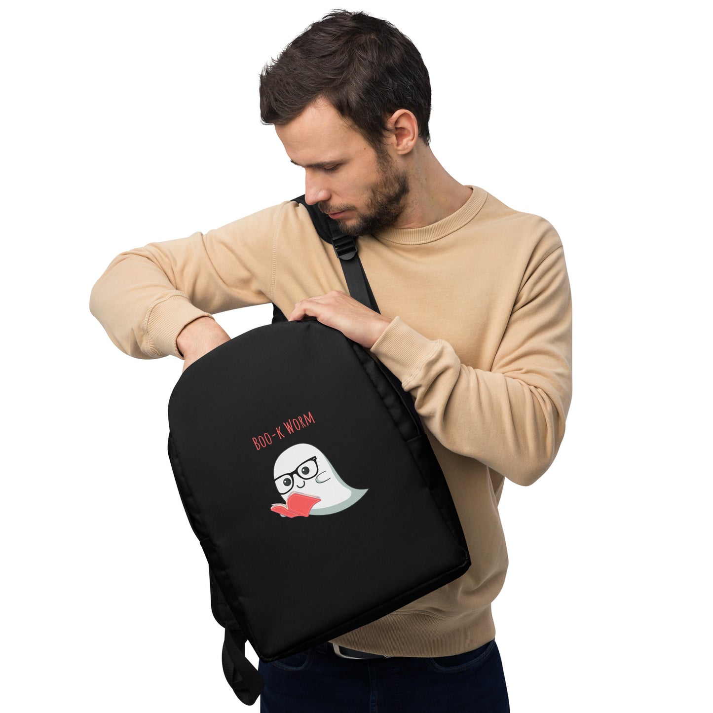 Book worm Minimalist Backpack