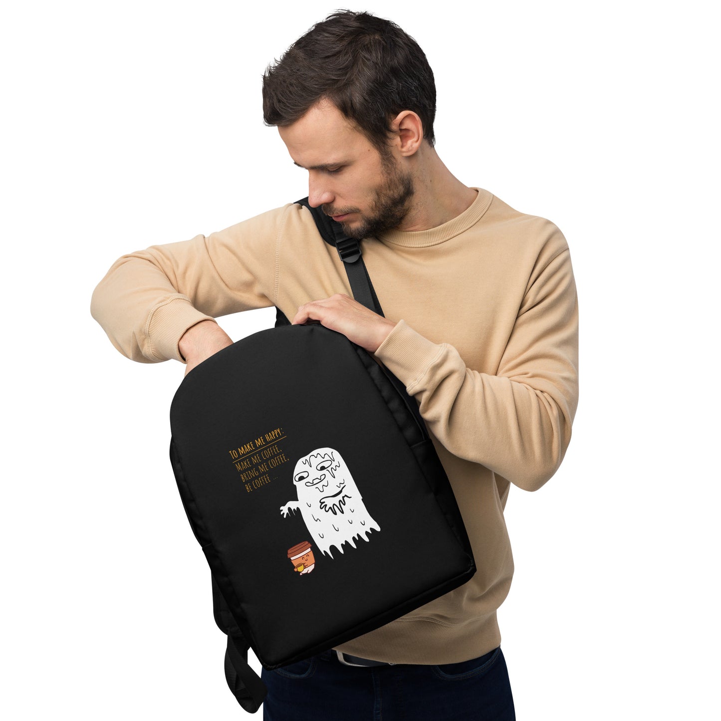 Be Coffee Minimalist Backpack