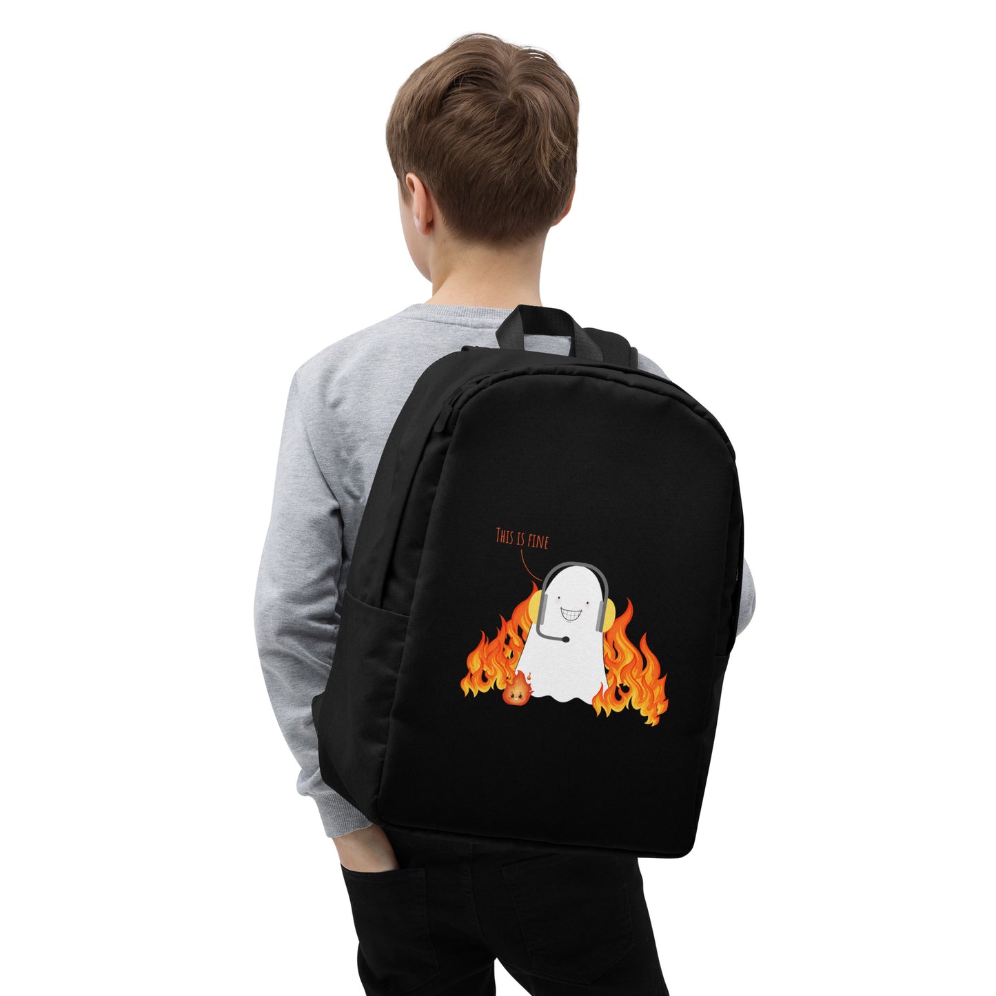 This is fine Minimalist Backpack