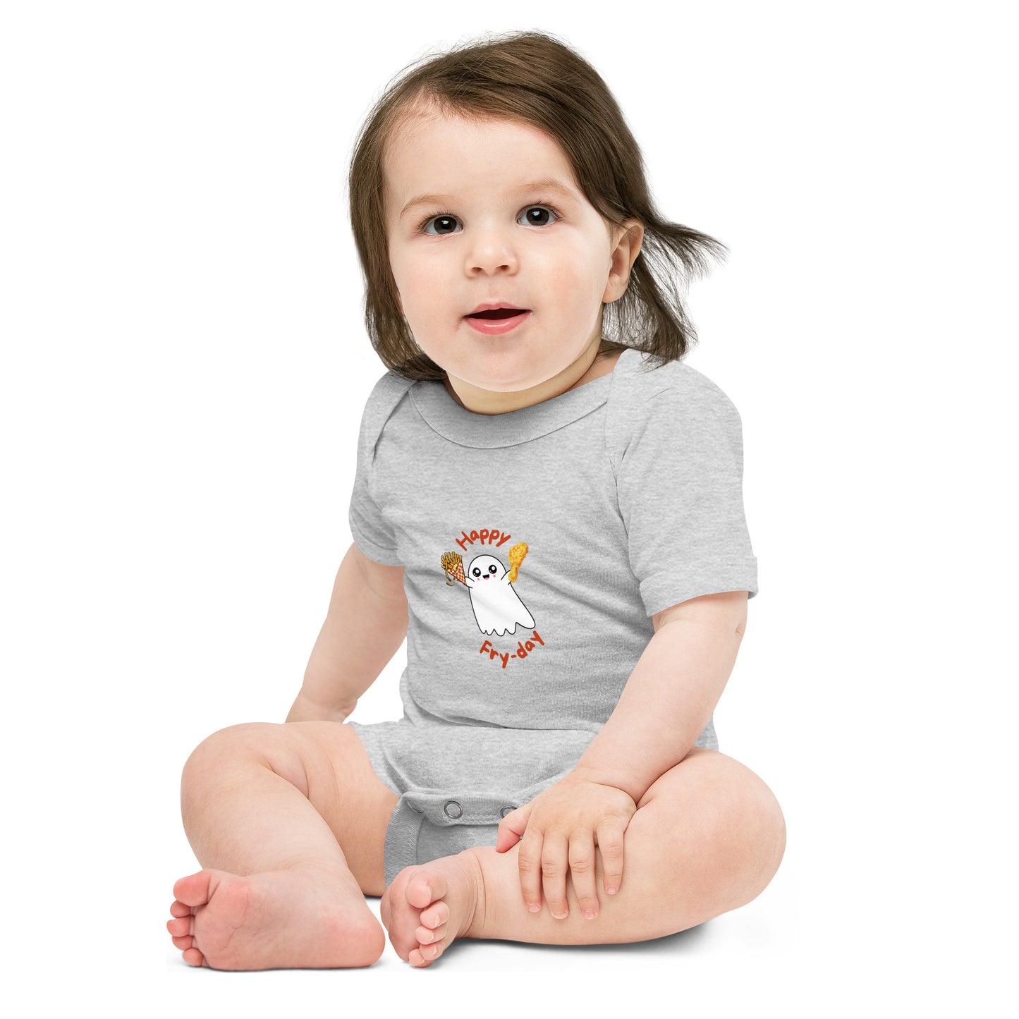 Happy Fry-day Baby short sleeve one piece