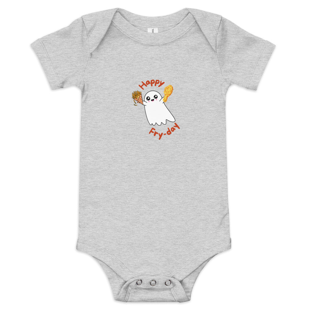 Happy Fry-day Baby short sleeve one piece