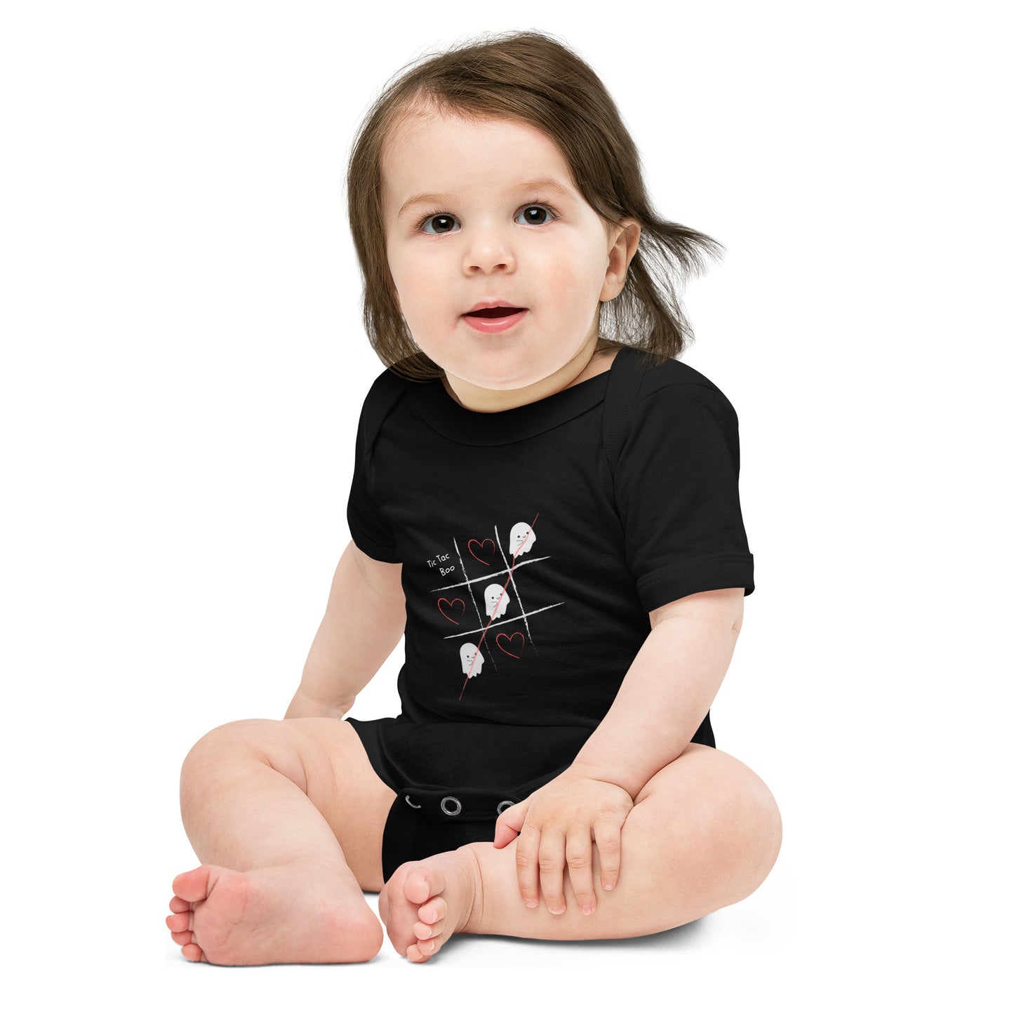 Tic-tac -boo Baby short sleeve one piece