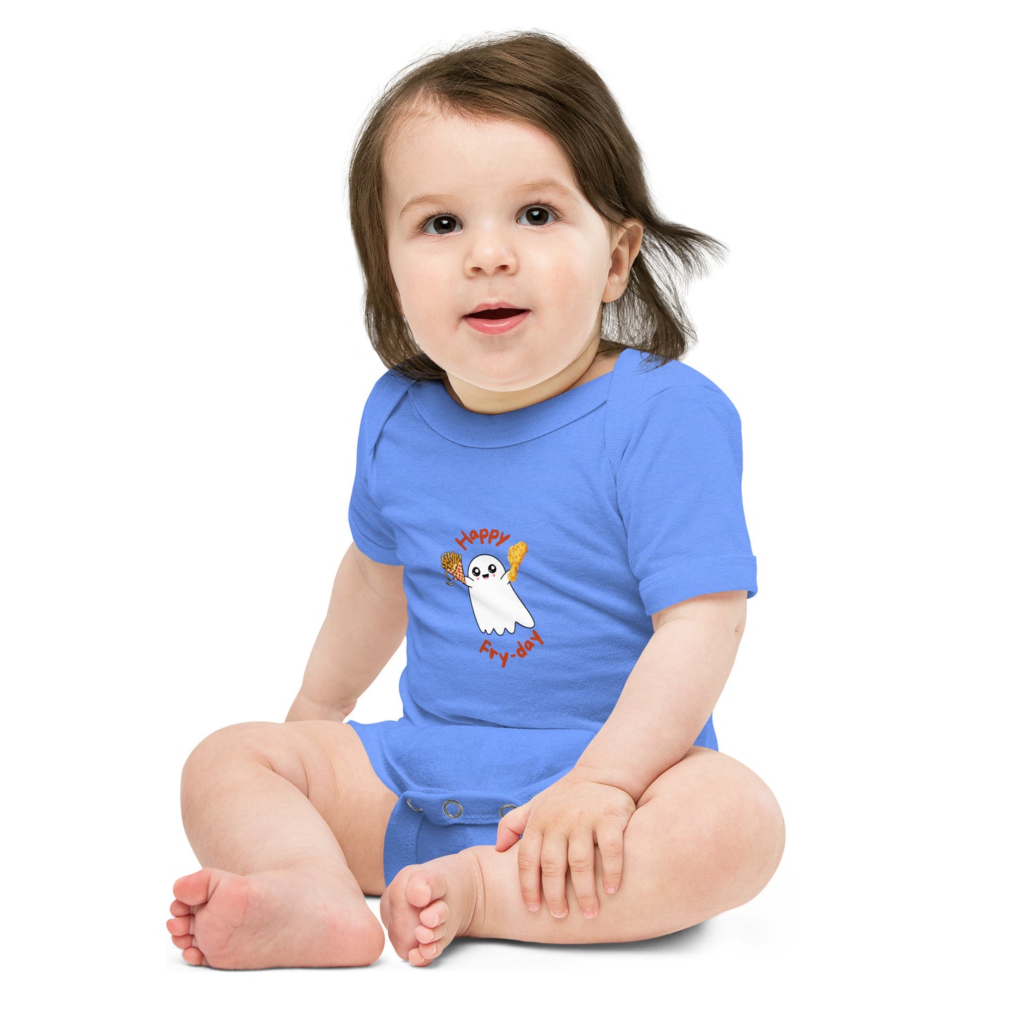 Happy Fry-day Baby short sleeve one piece