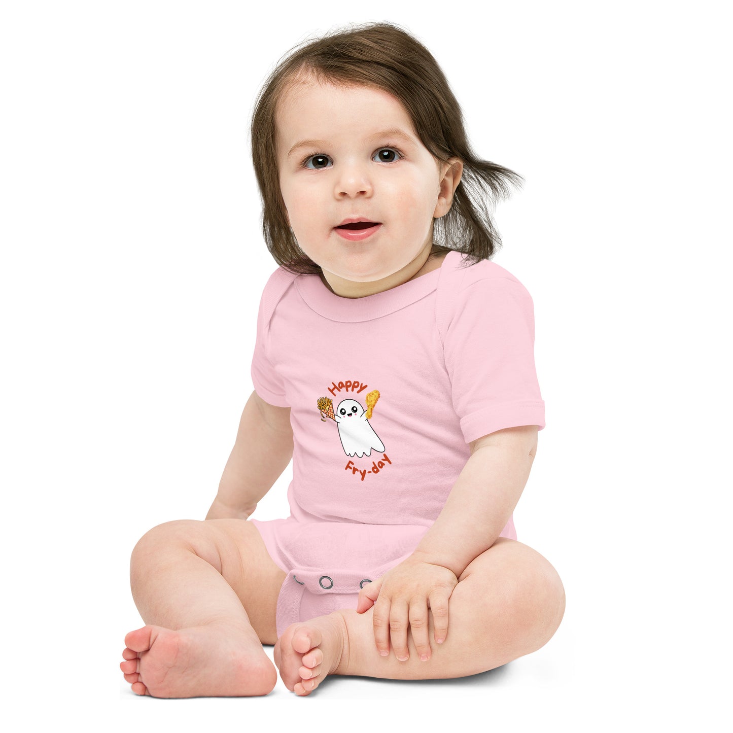 Happy Fry-day Baby short sleeve one piece