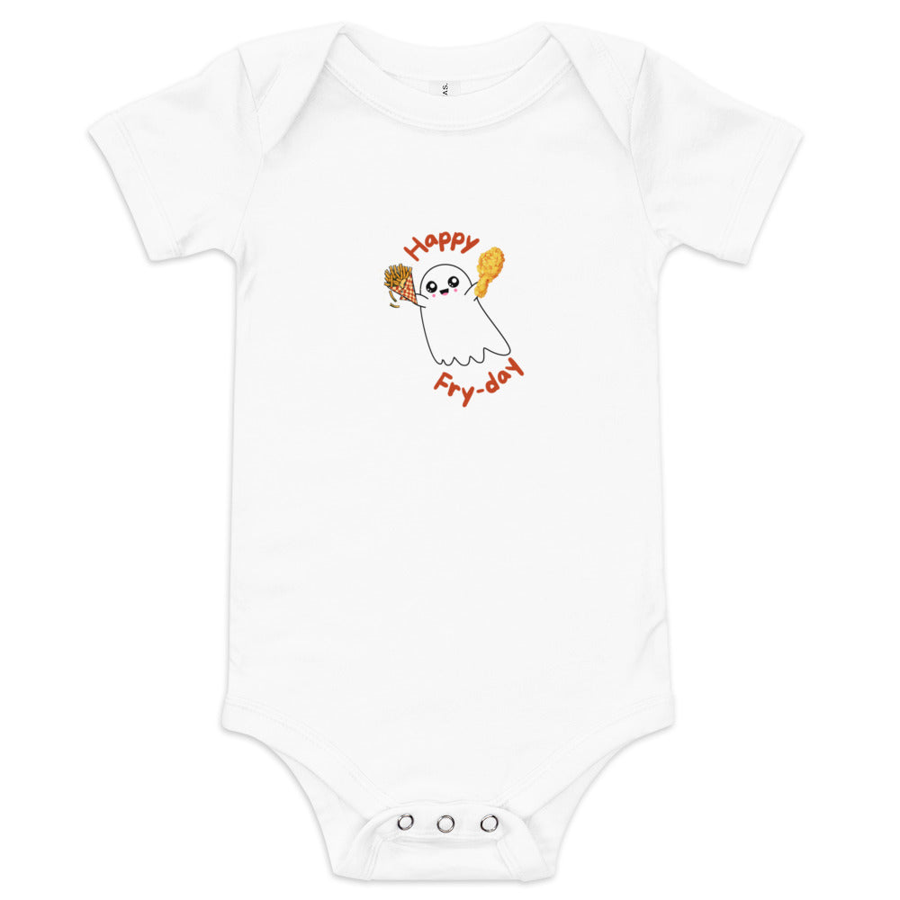 Happy Fry-day Baby short sleeve one piece