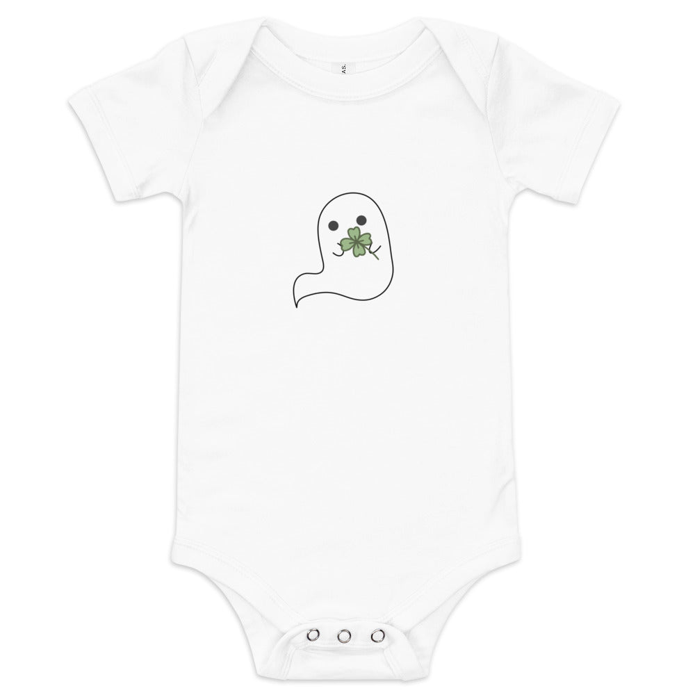 Clover Boo Baby short sleeve one piece