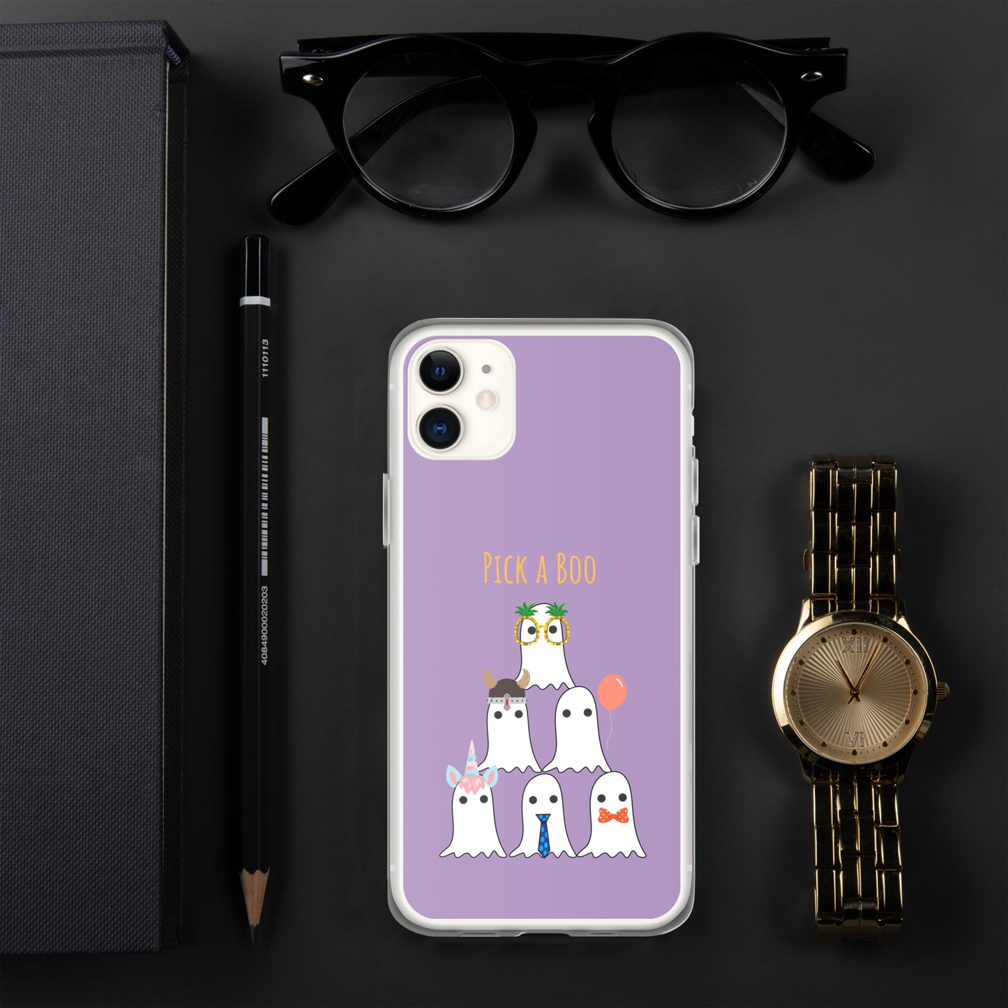 Pick a boo (purple) Case for iPhone®