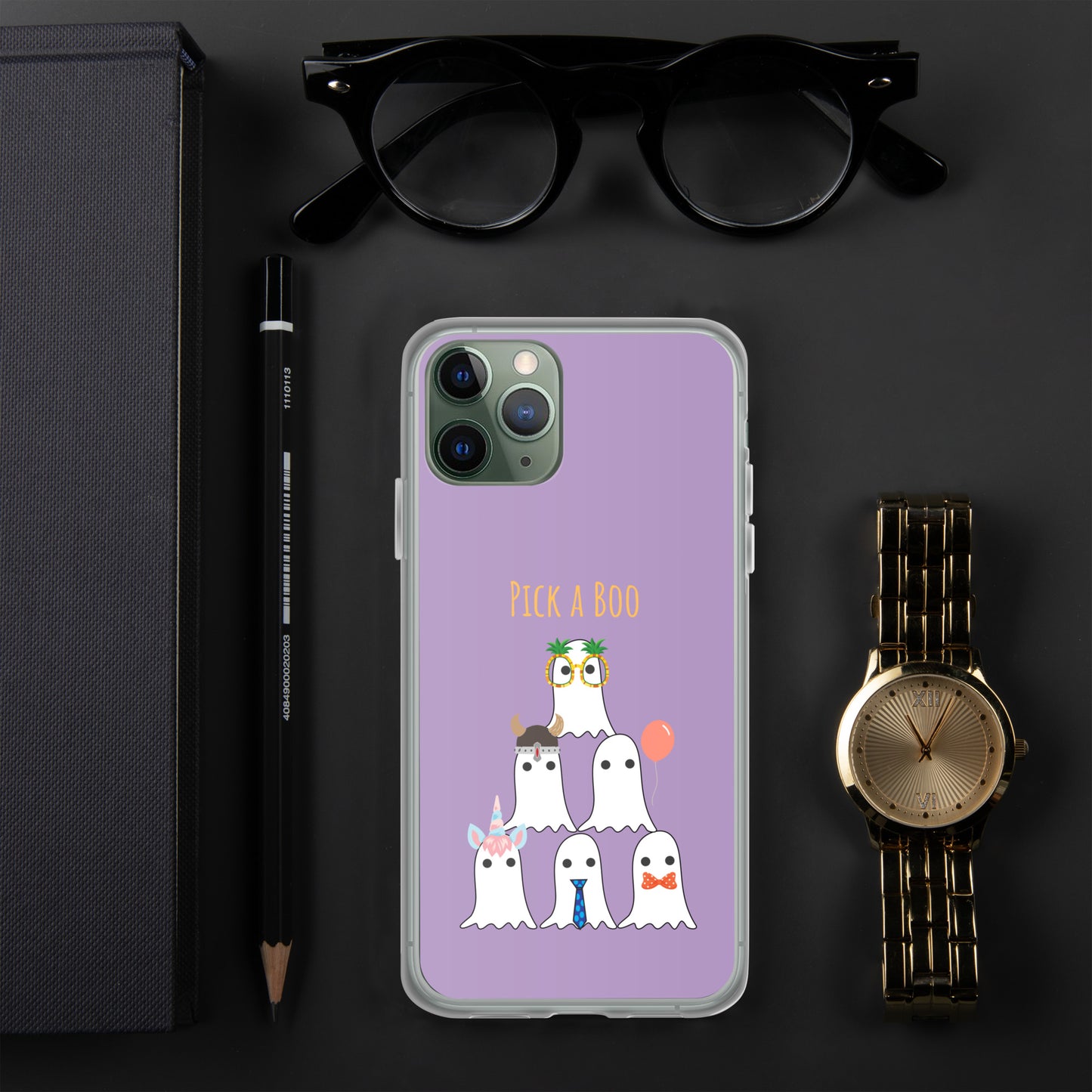 Pick a boo (purple) Case for iPhone®