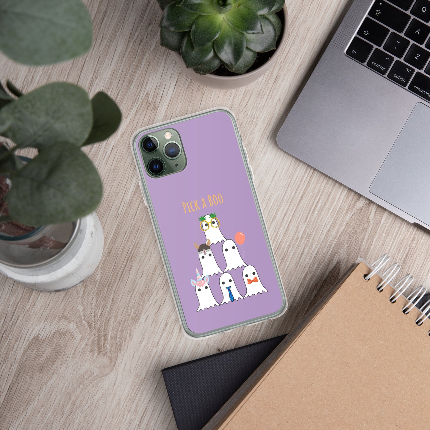 Pick a boo (purple) Case for iPhone®