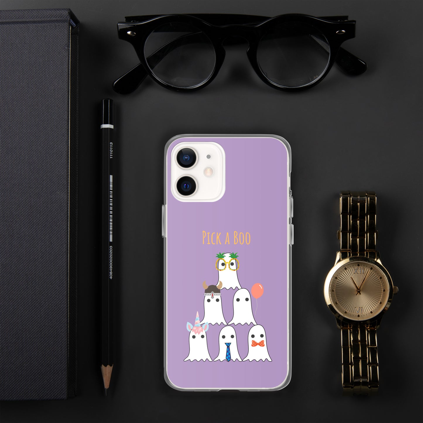 Pick a boo (purple) Case for iPhone®