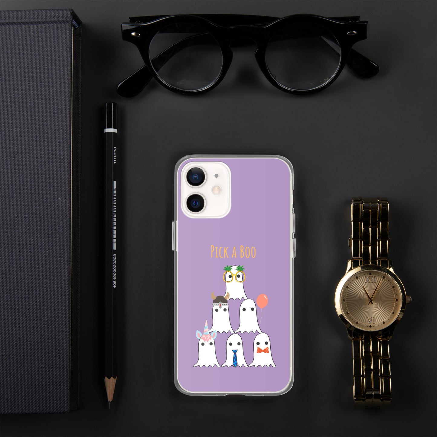 Pick a boo (purple) Case for iPhone®