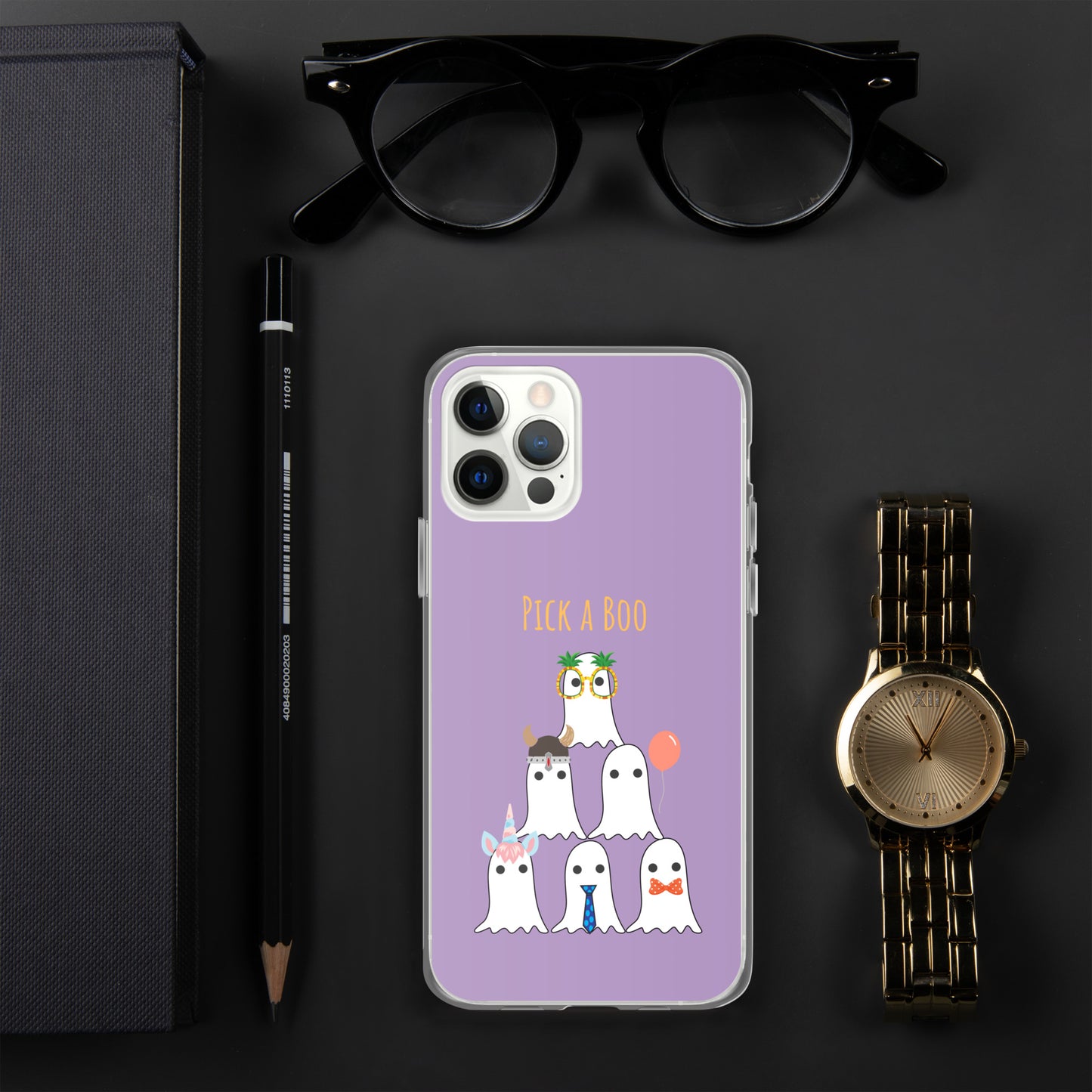 Pick a boo (purple) Case for iPhone®