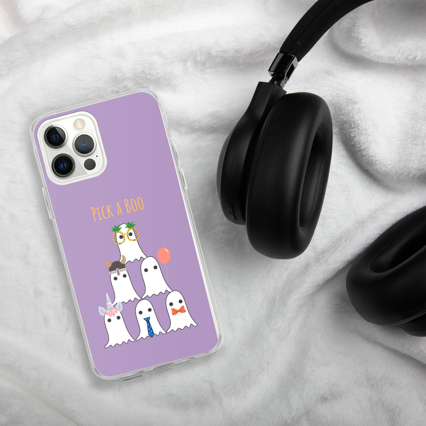 Pick a boo (purple) Case for iPhone®