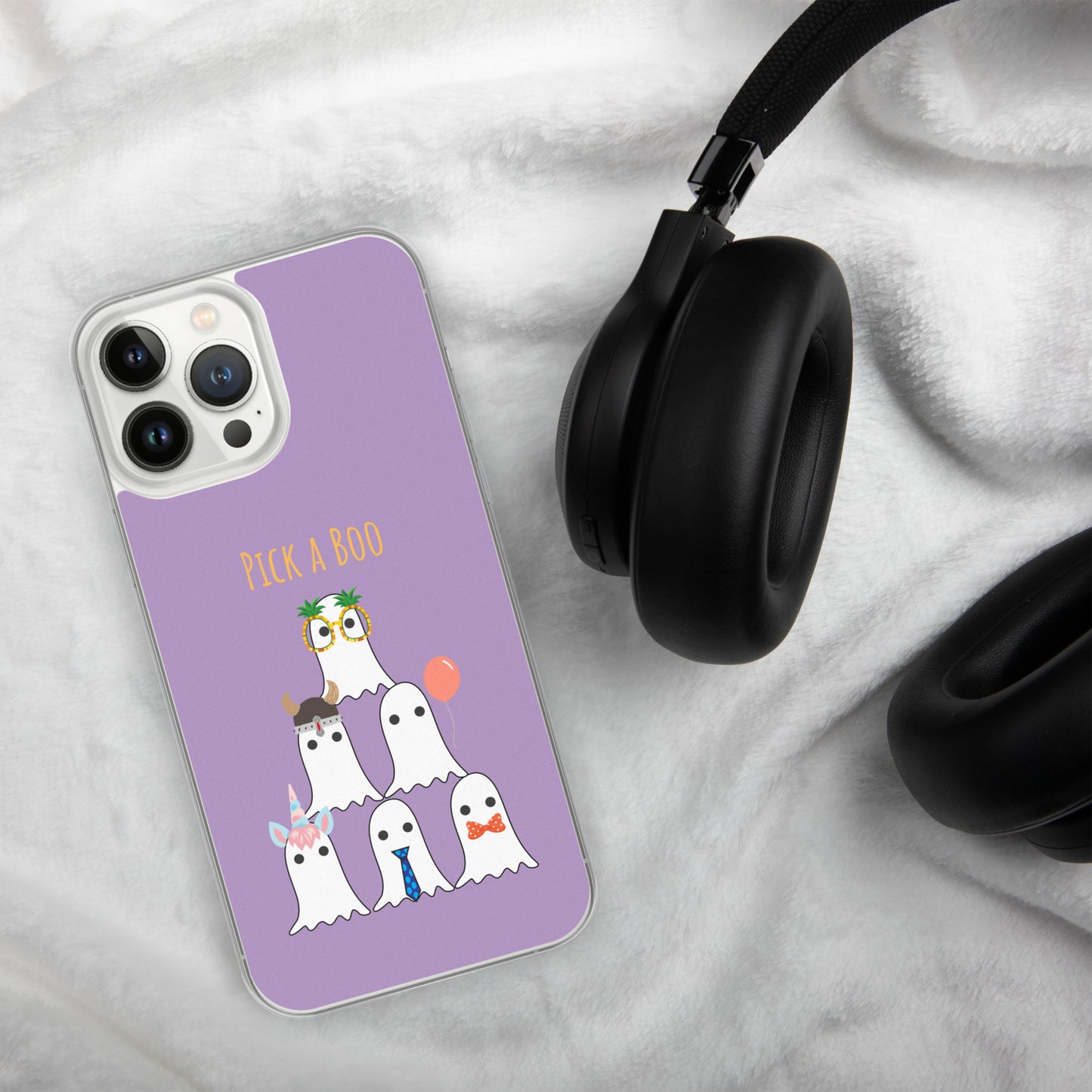 Pick a boo (purple) Case for iPhone®