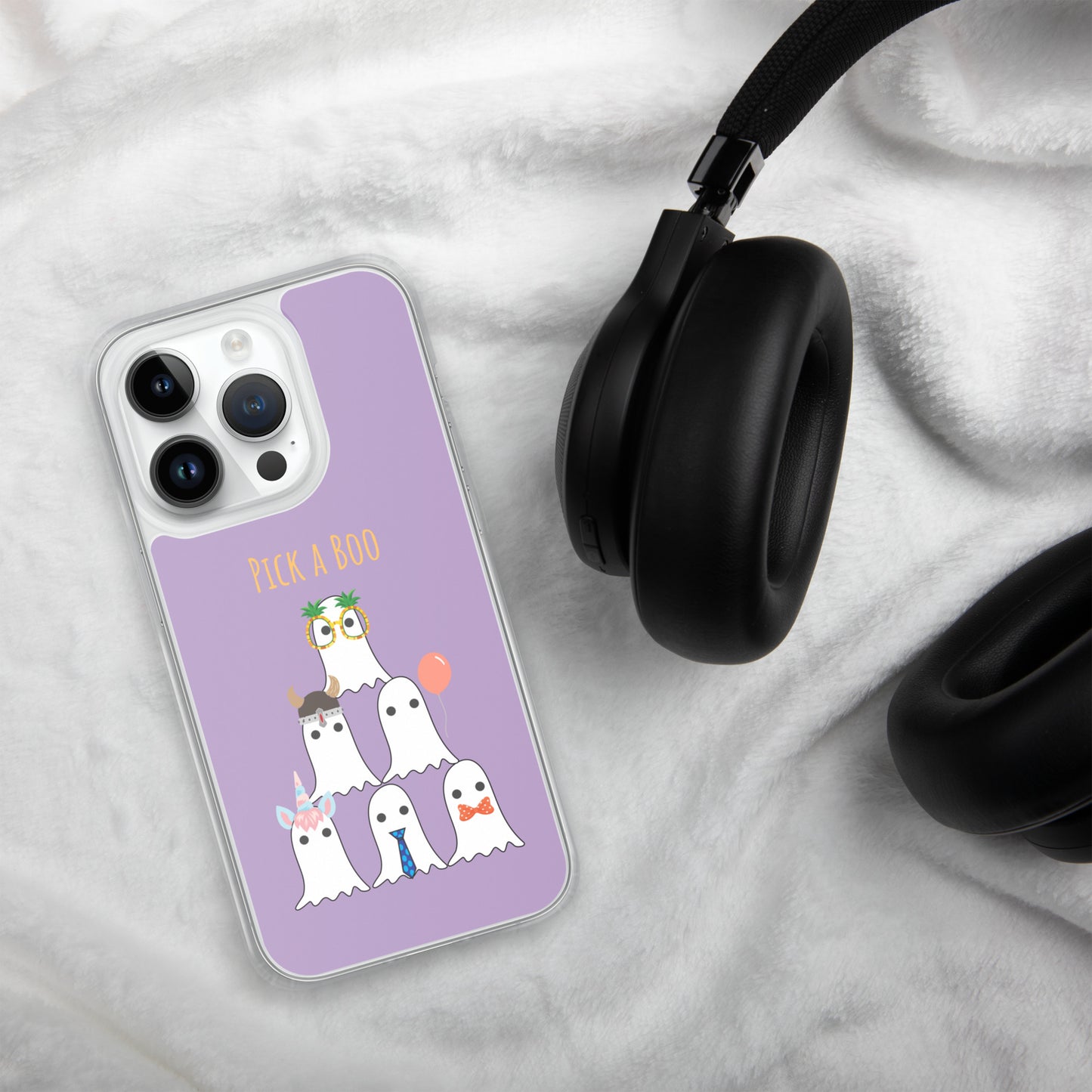 Pick a boo (purple) Case for iPhone®