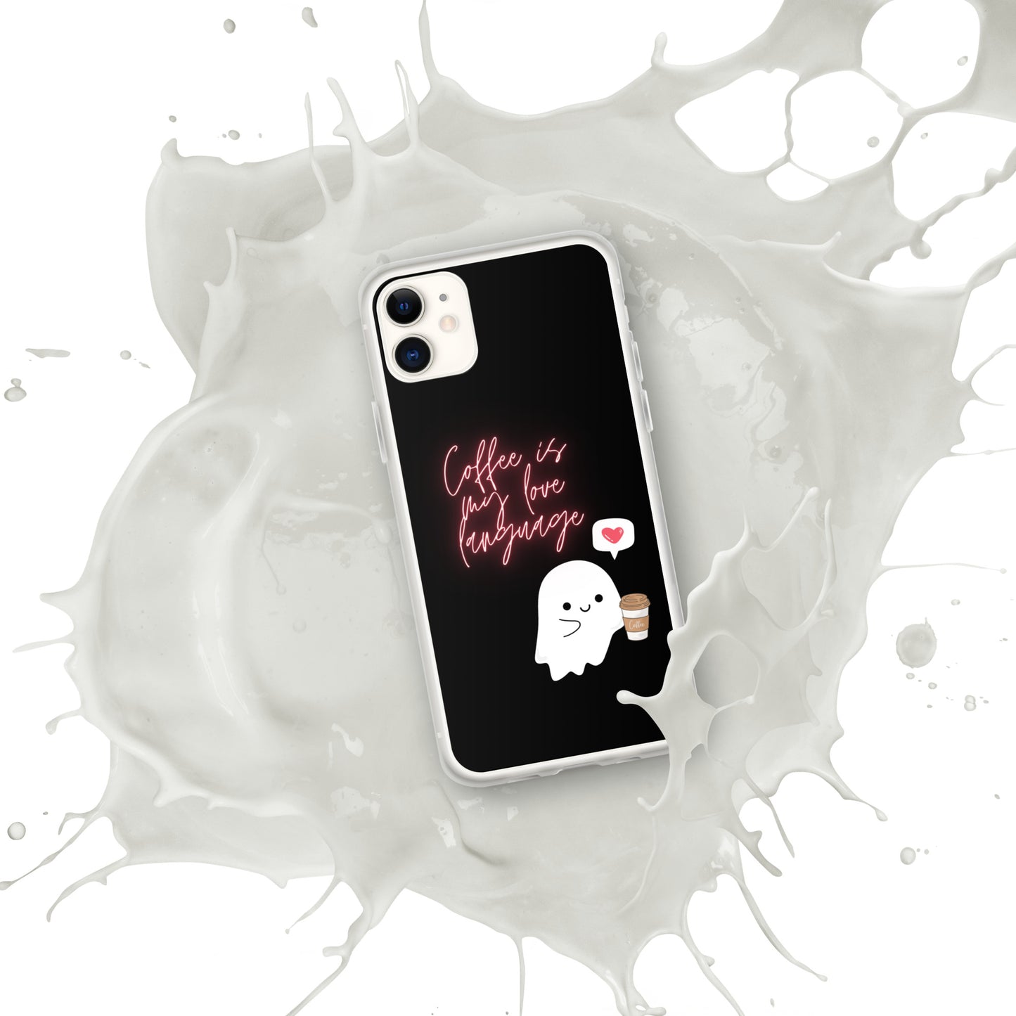 Coffee is my love language iPhone Case