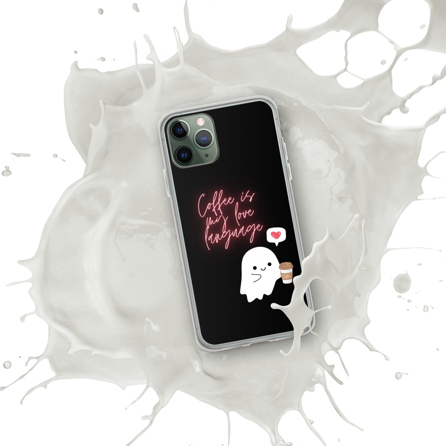 Coffee is my love language iPhone Case