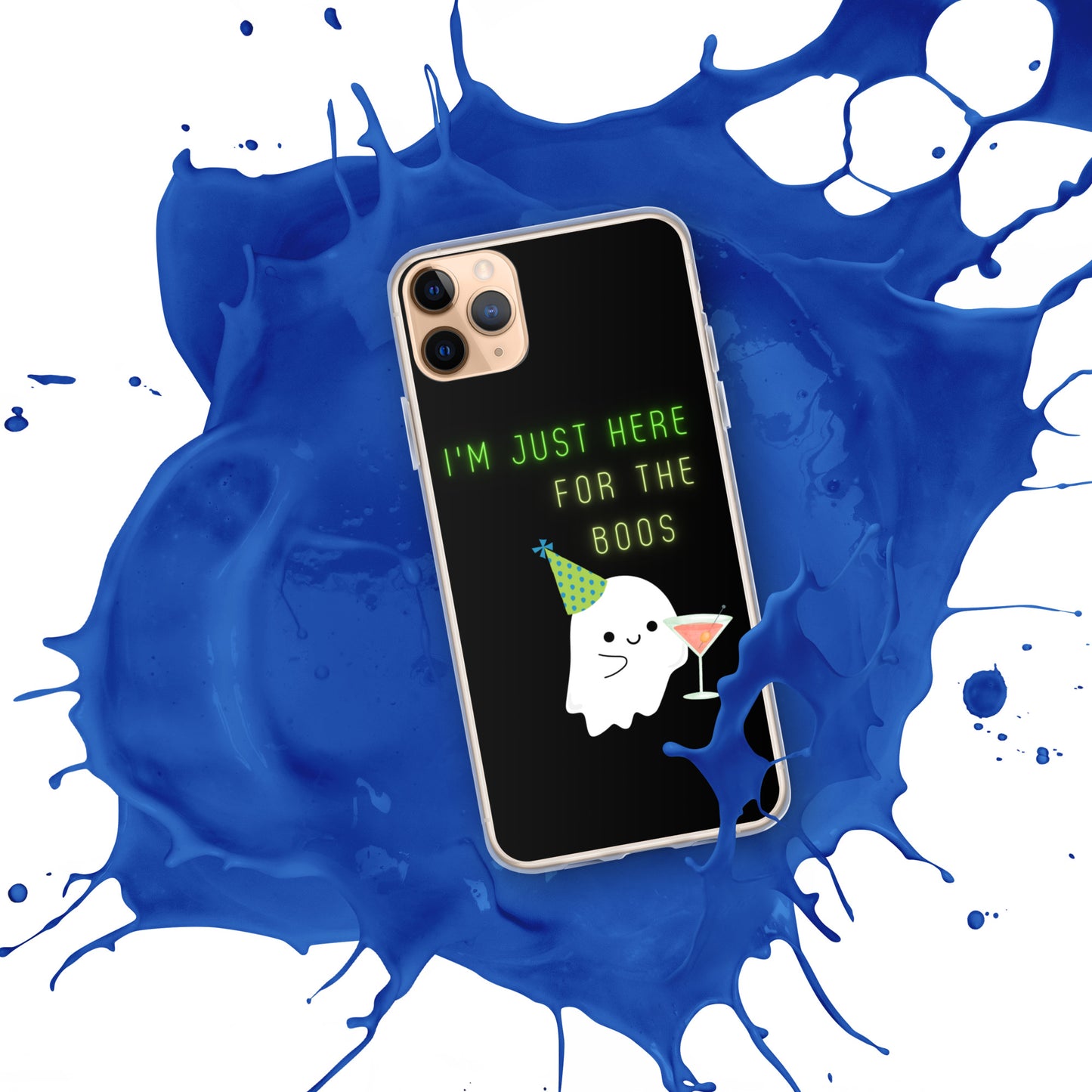 I'm just here for the boos iPhone Case