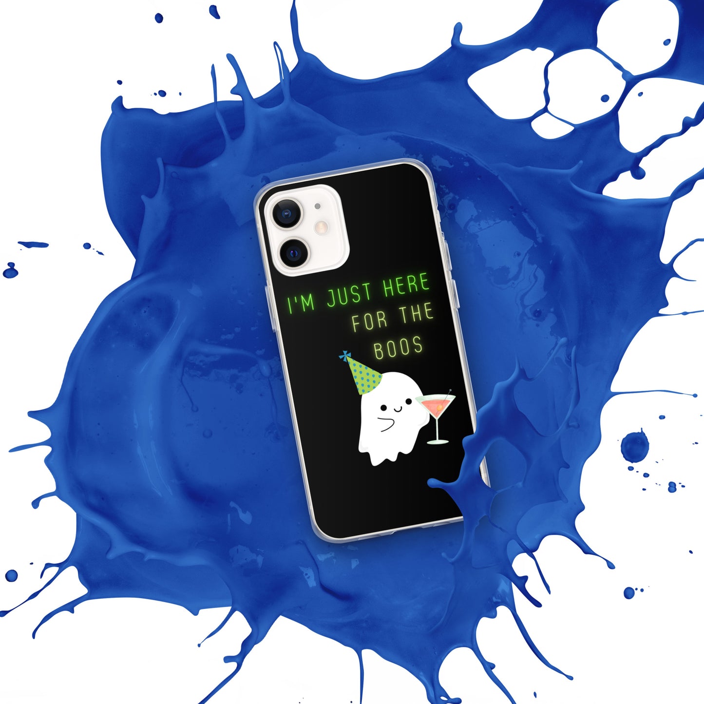 I'm just here for the boos iPhone Case