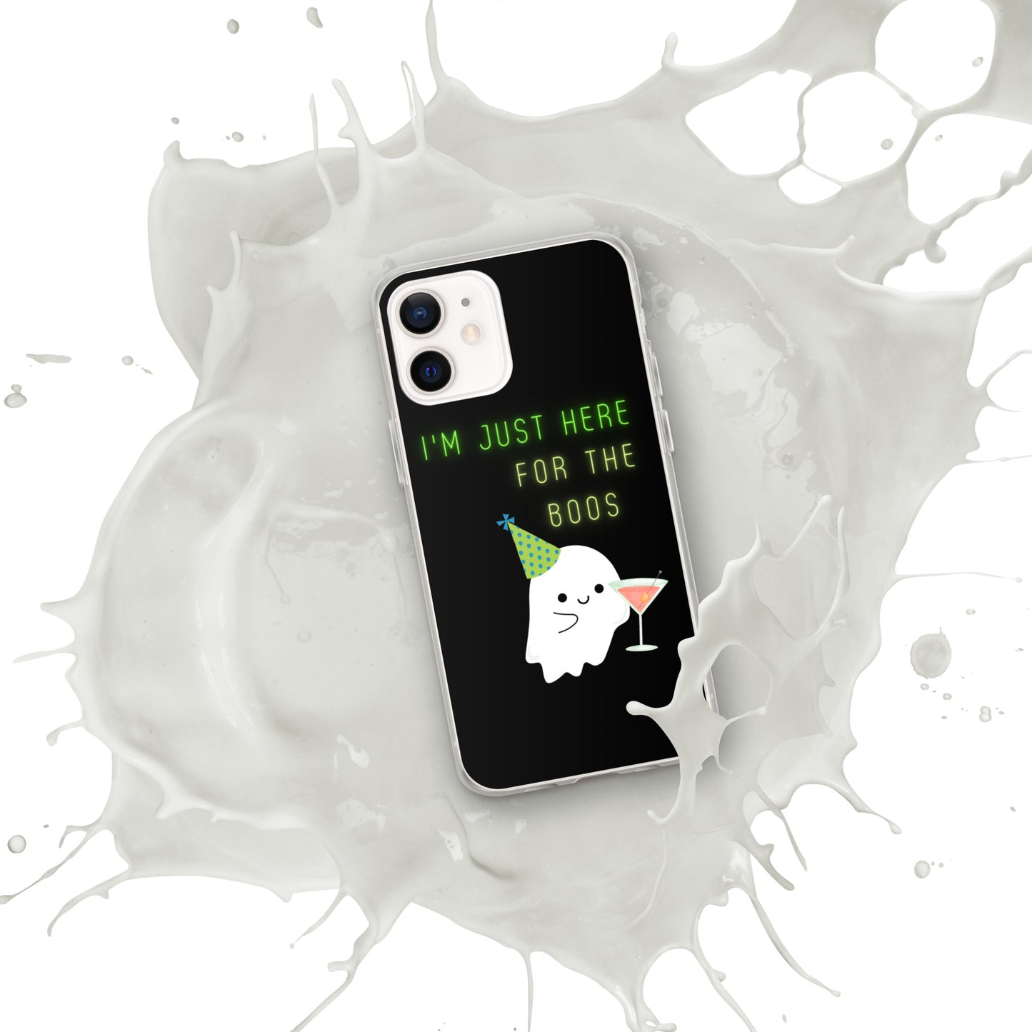 I'm just here for the boos iPhone Case