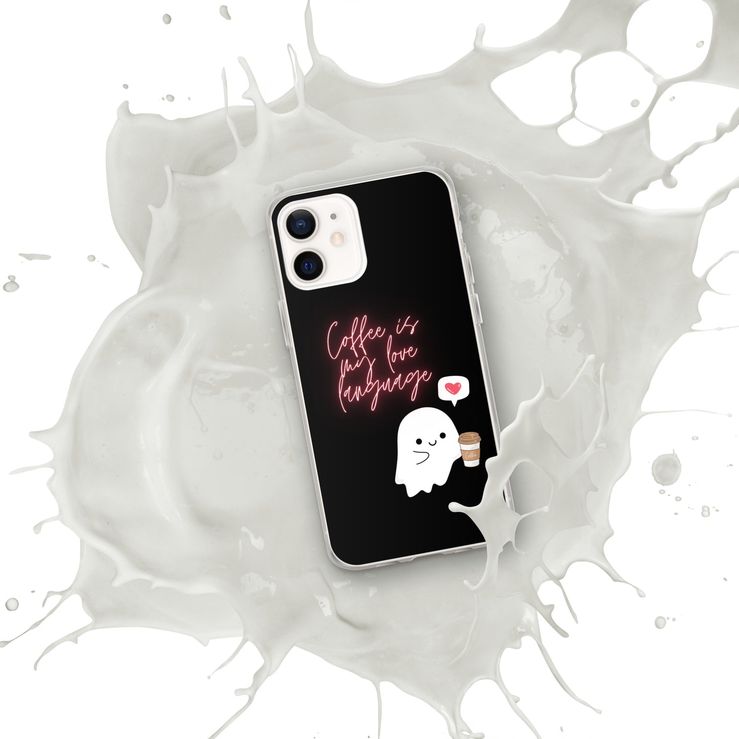 Coffee is my love language iPhone Case