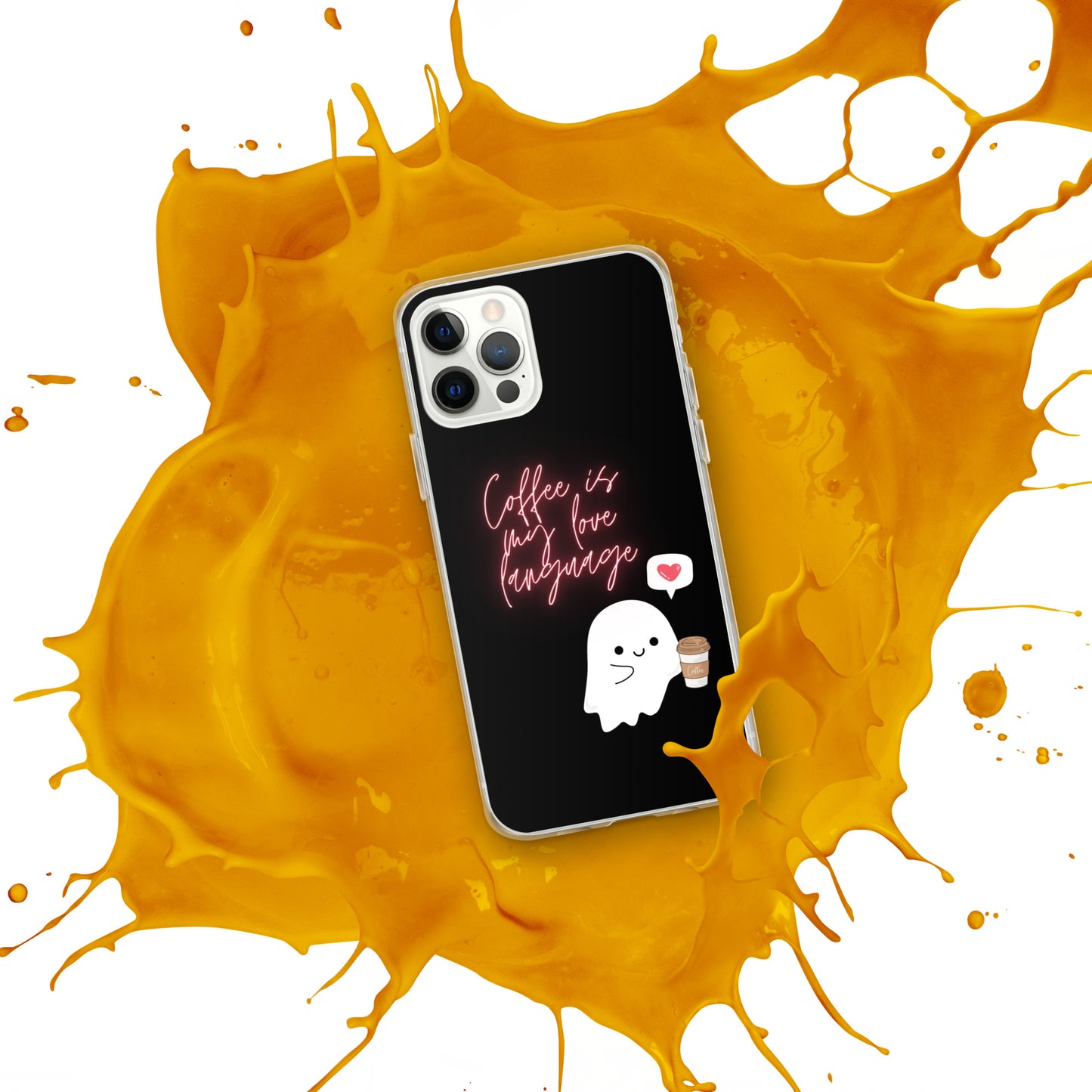 Coffee is my love language iPhone Case