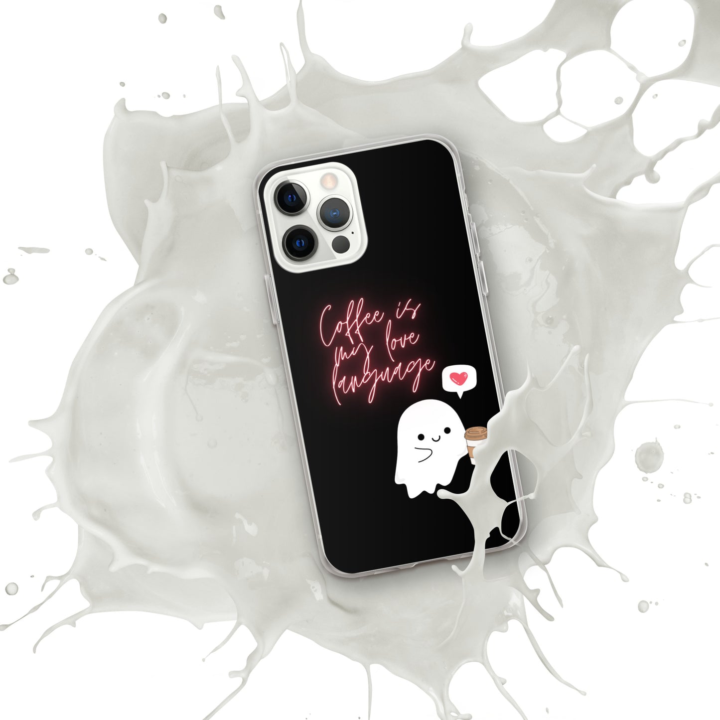 Coffee is my love language iPhone Case