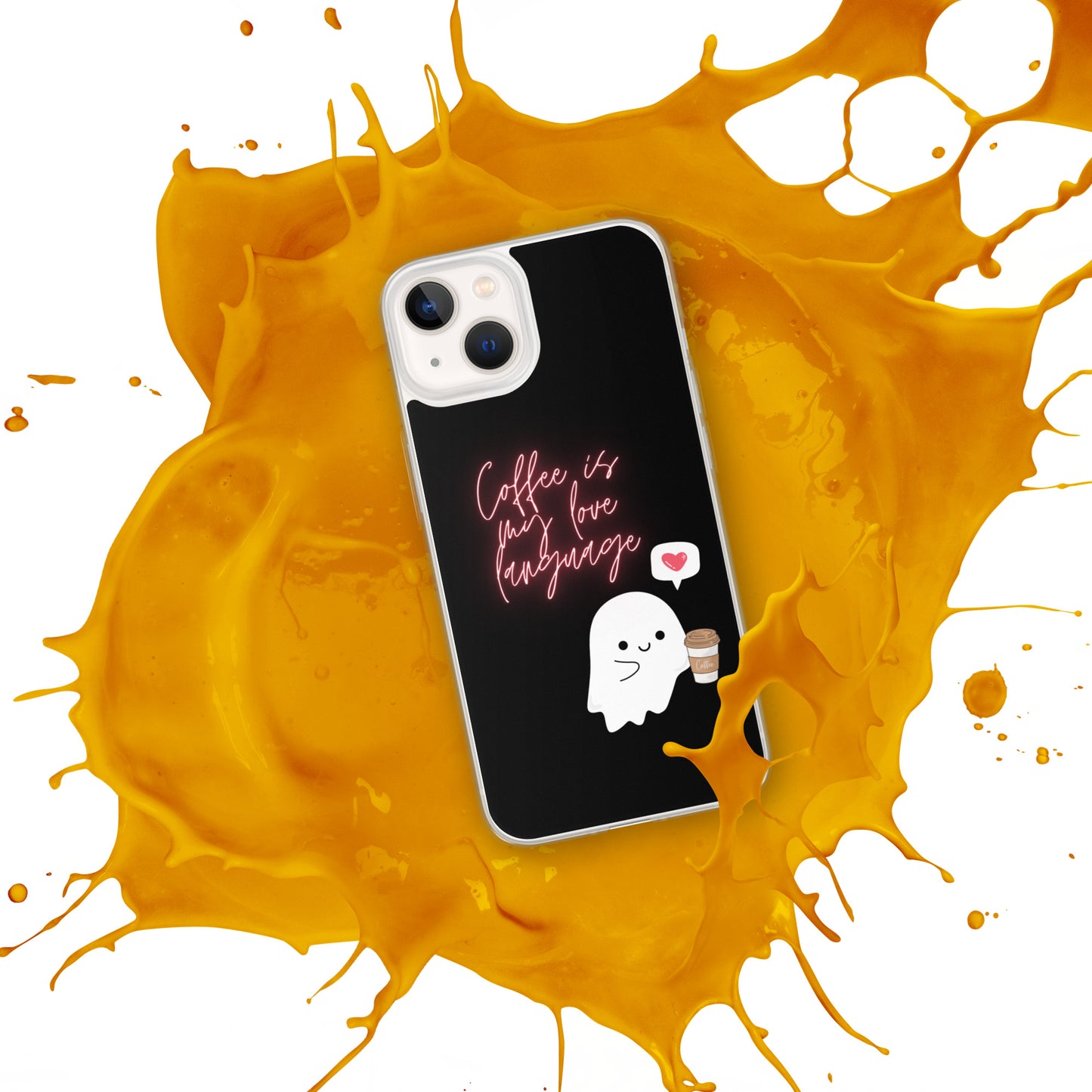 Coffee is my love language iPhone Case