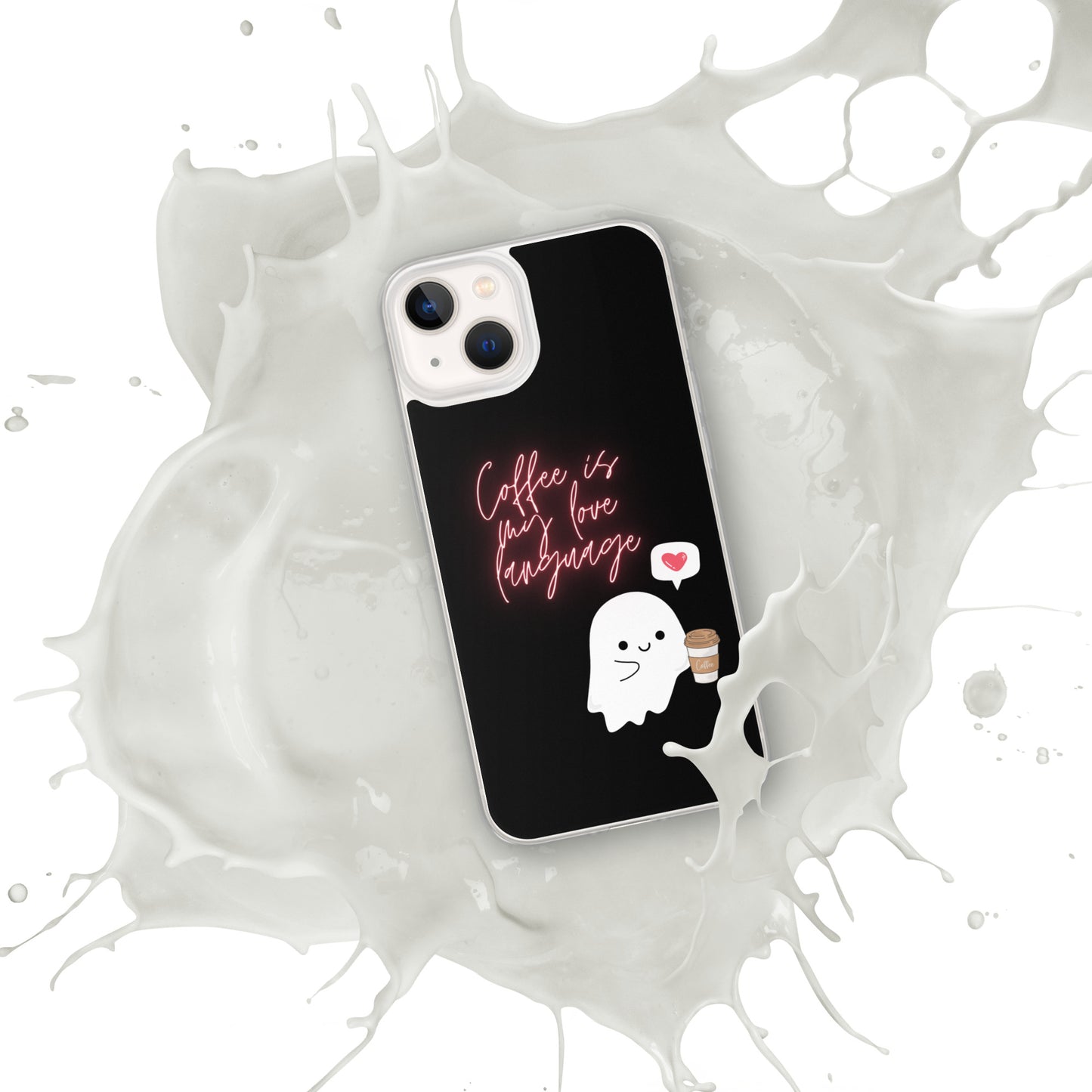 Coffee is my love language iPhone Case