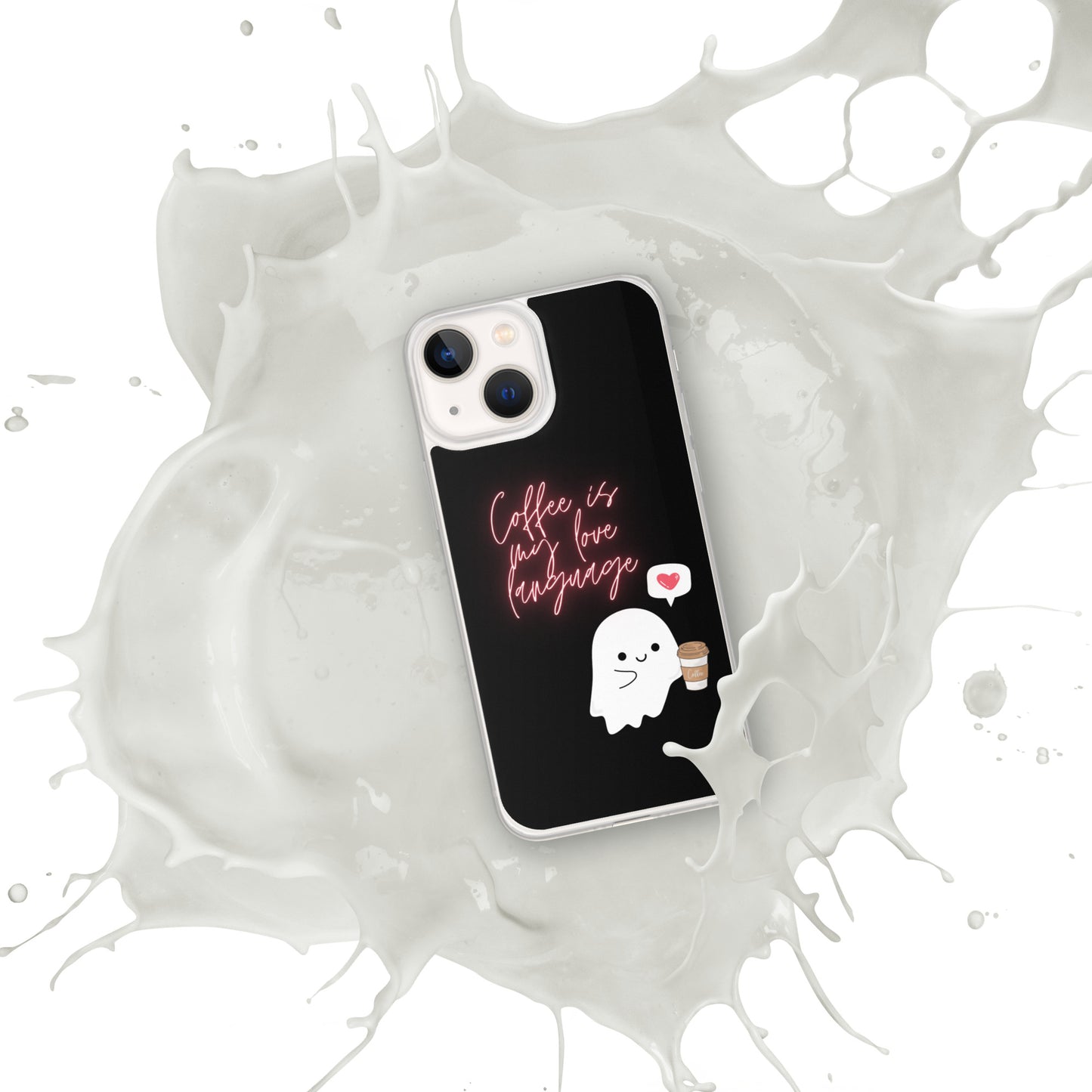 Coffee is my love language iPhone Case