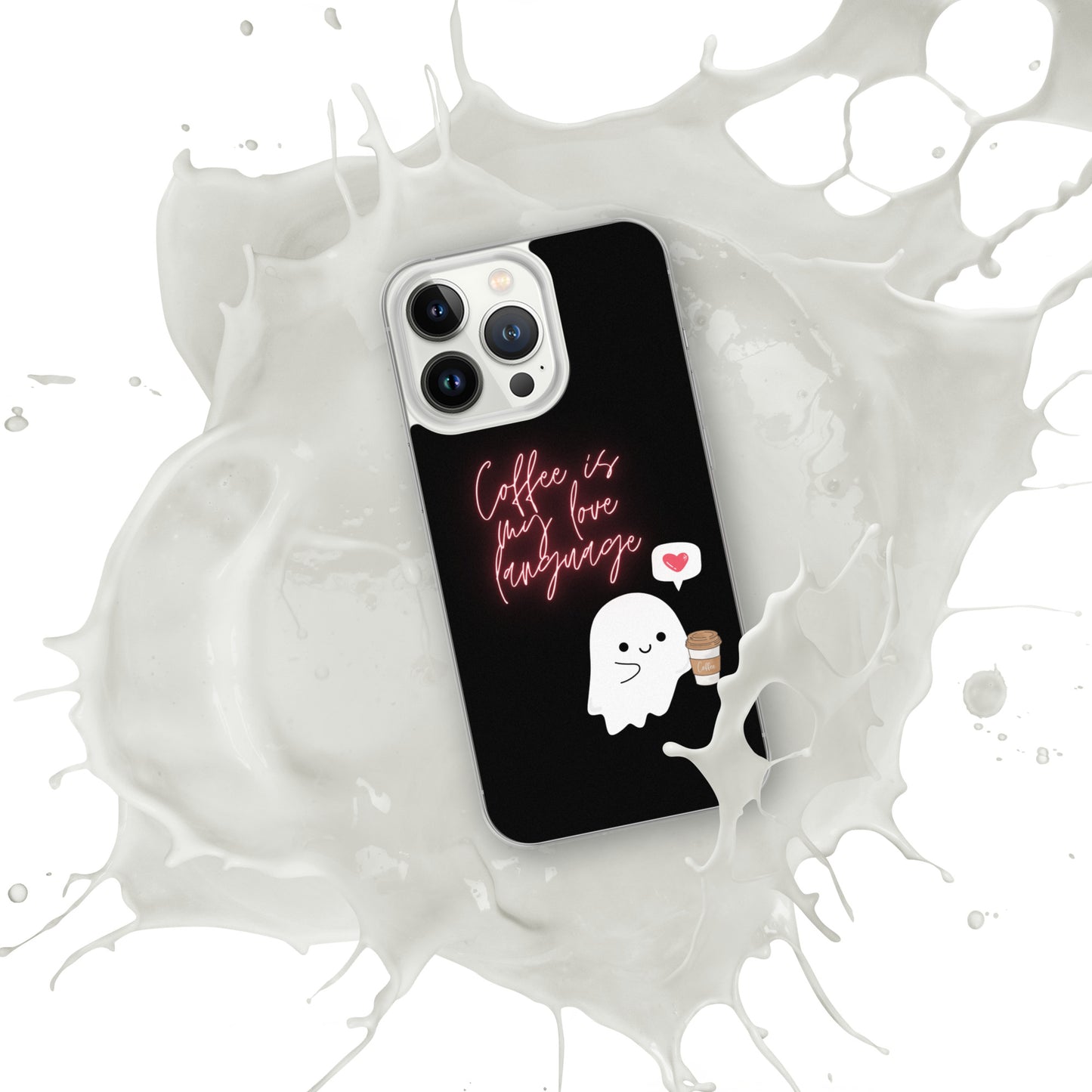 Coffee is my love language iPhone Case