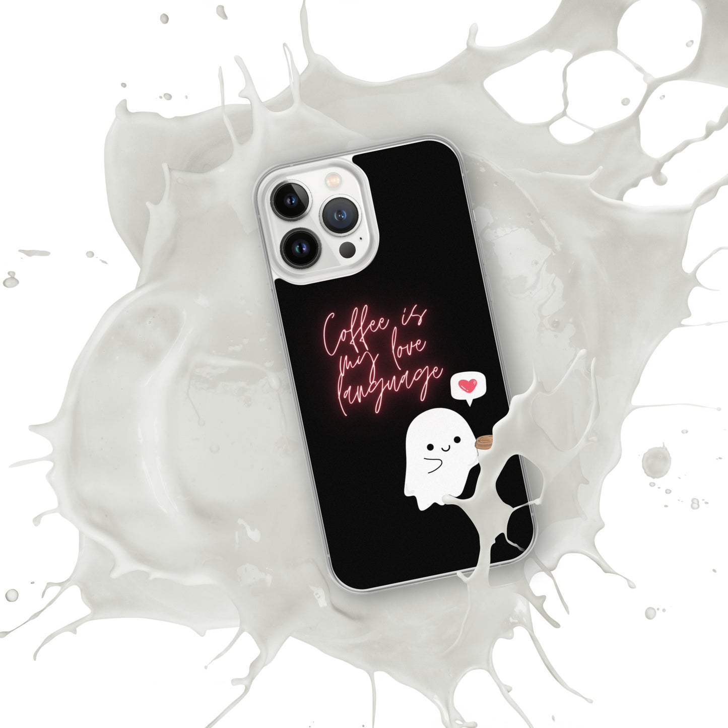 Coffee is my love language iPhone Case