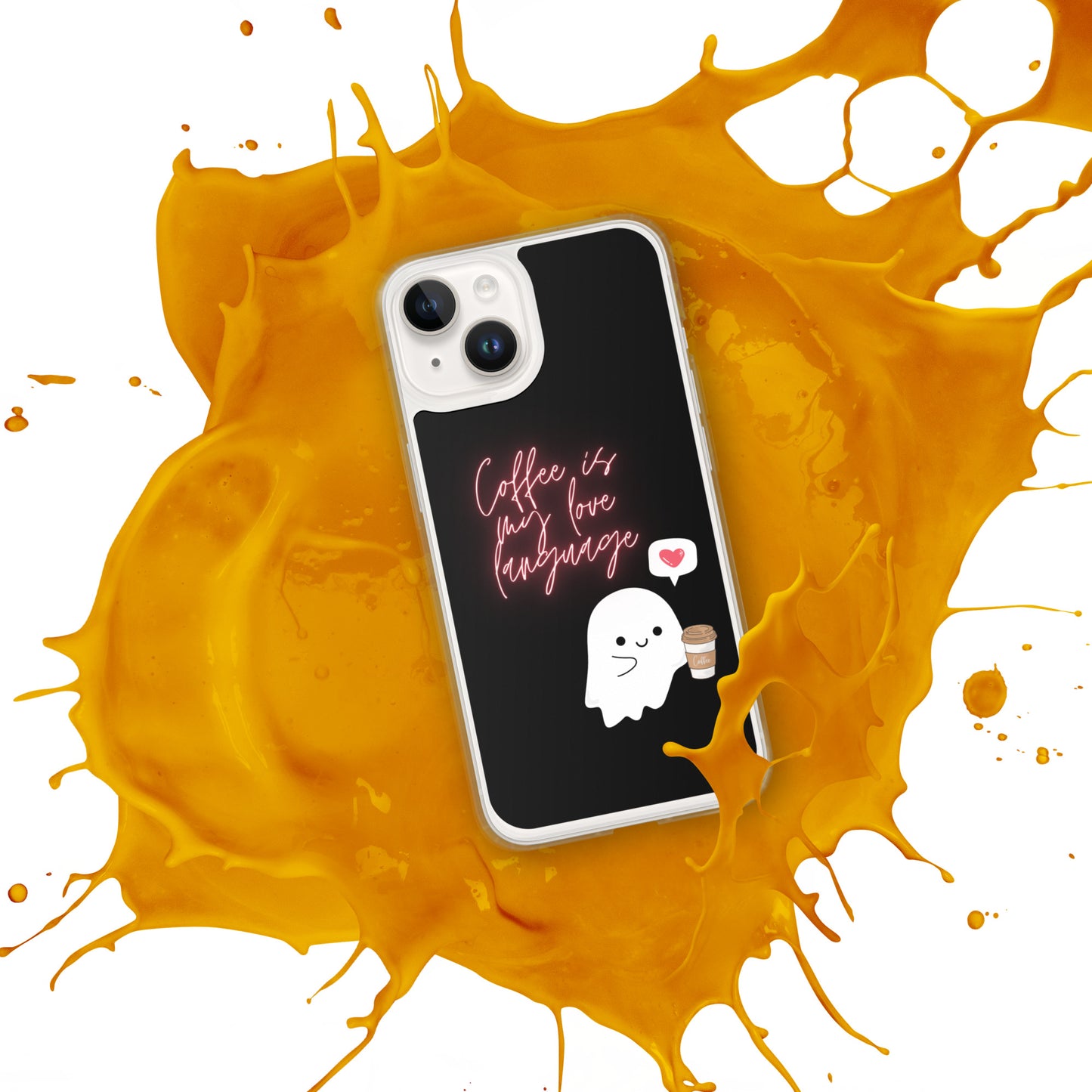 Coffee is my love language iPhone Case