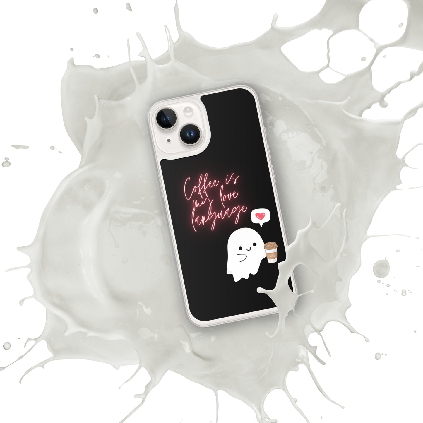 Coffee is my love language iPhone Case