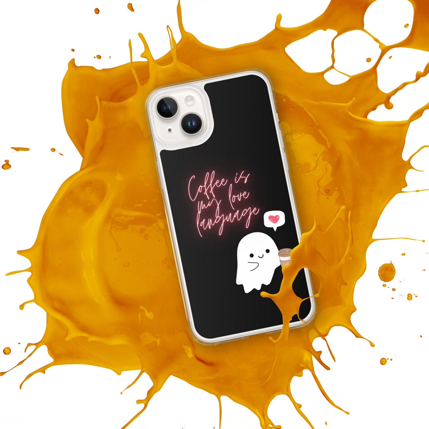 Coffee is my love language iPhone Case